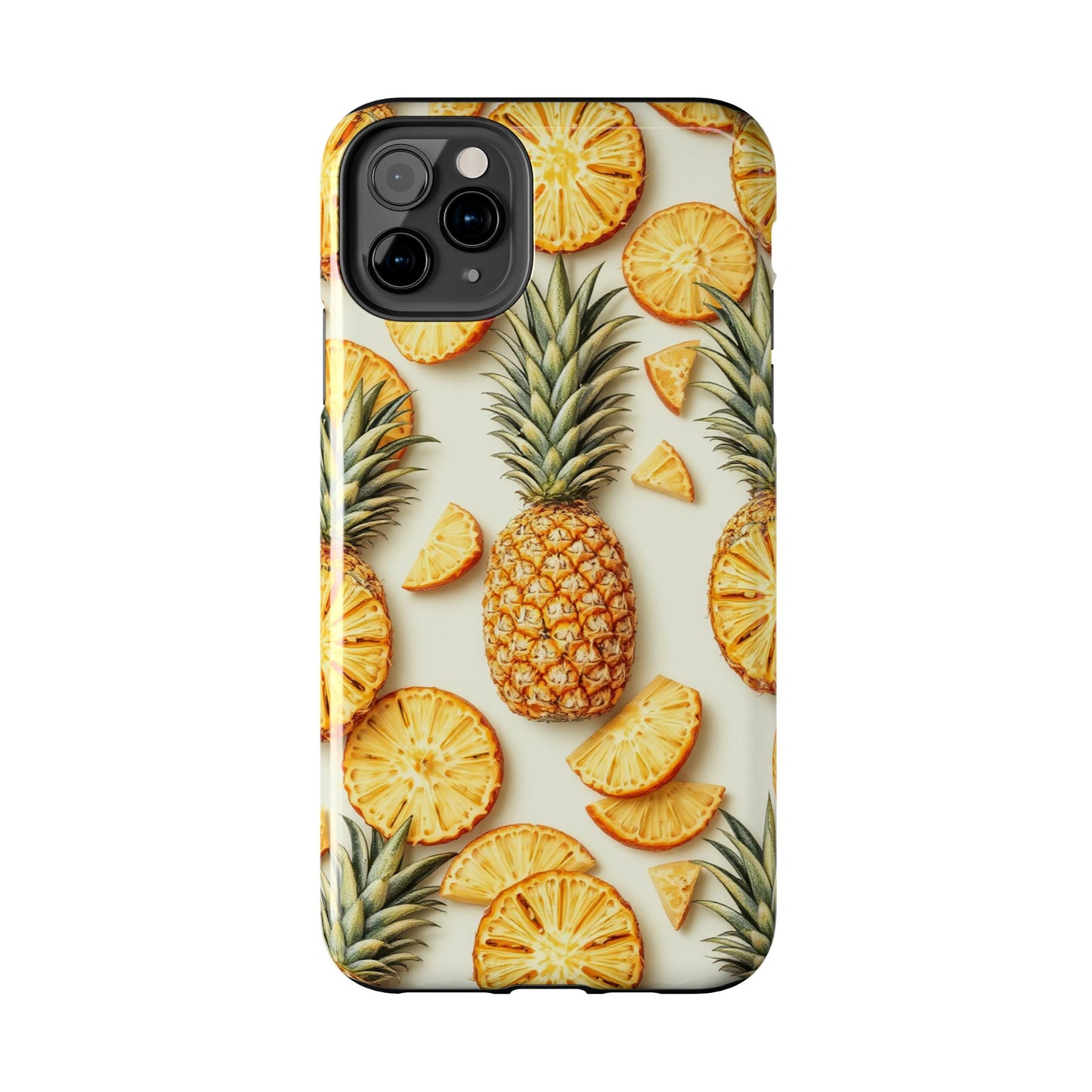 Tropical Pineapple Phone Case - Tough Phone Protector for Summer Vibes