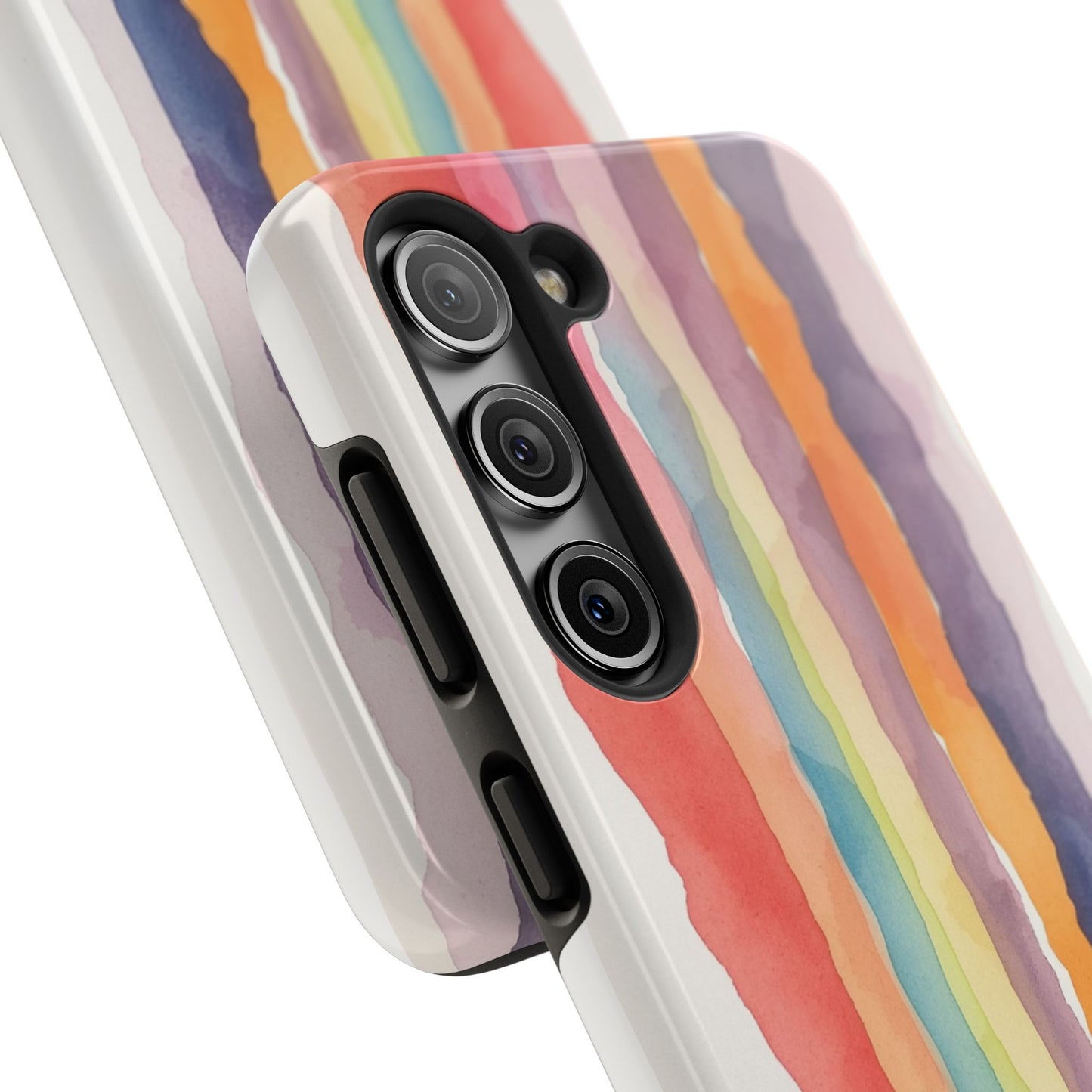 Colorful Watercolor Tough Phone Case - Stylish and Durable Cover for Creative Souls