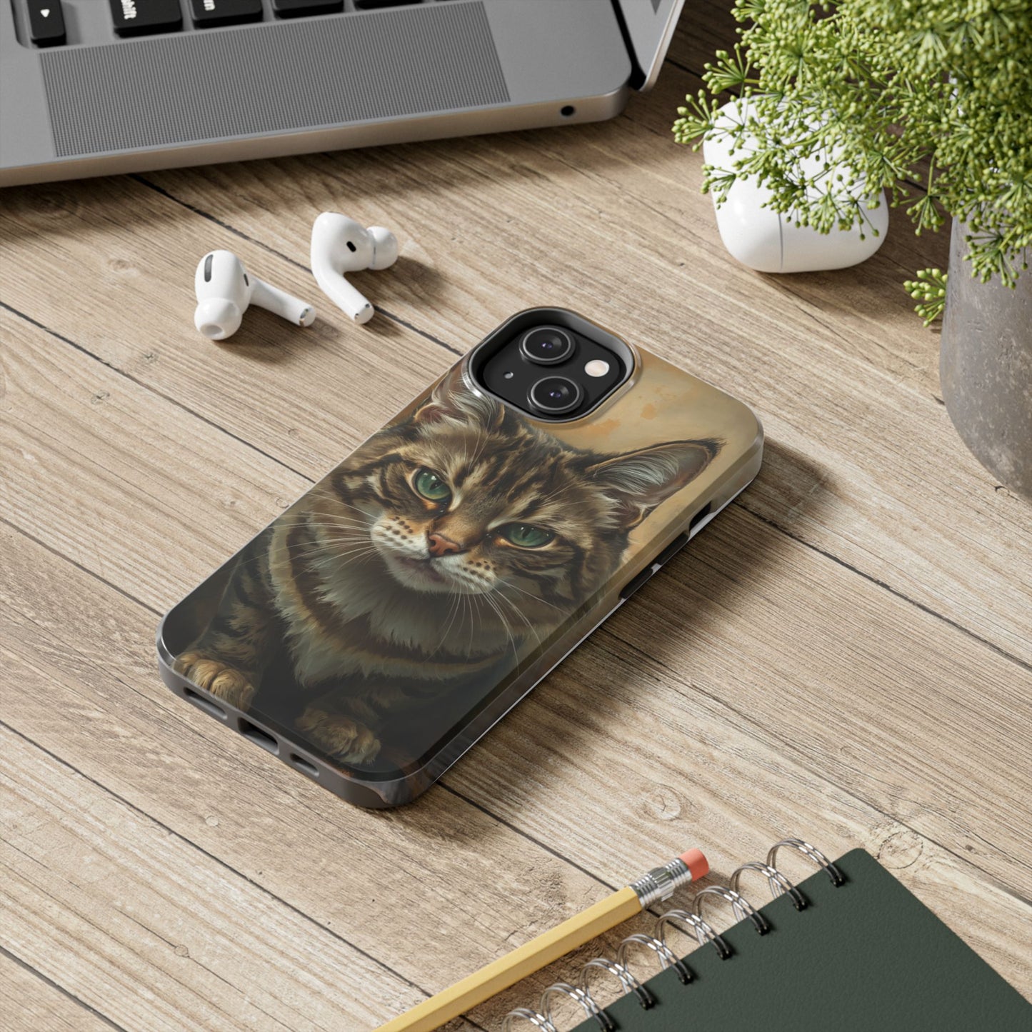 Cat Lover Tough Phone Case - Durable & Protective for Pet Enthusiasts