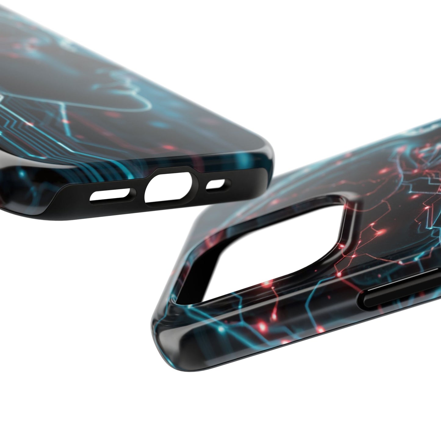Futuristic Brain Design Tough Phone Case