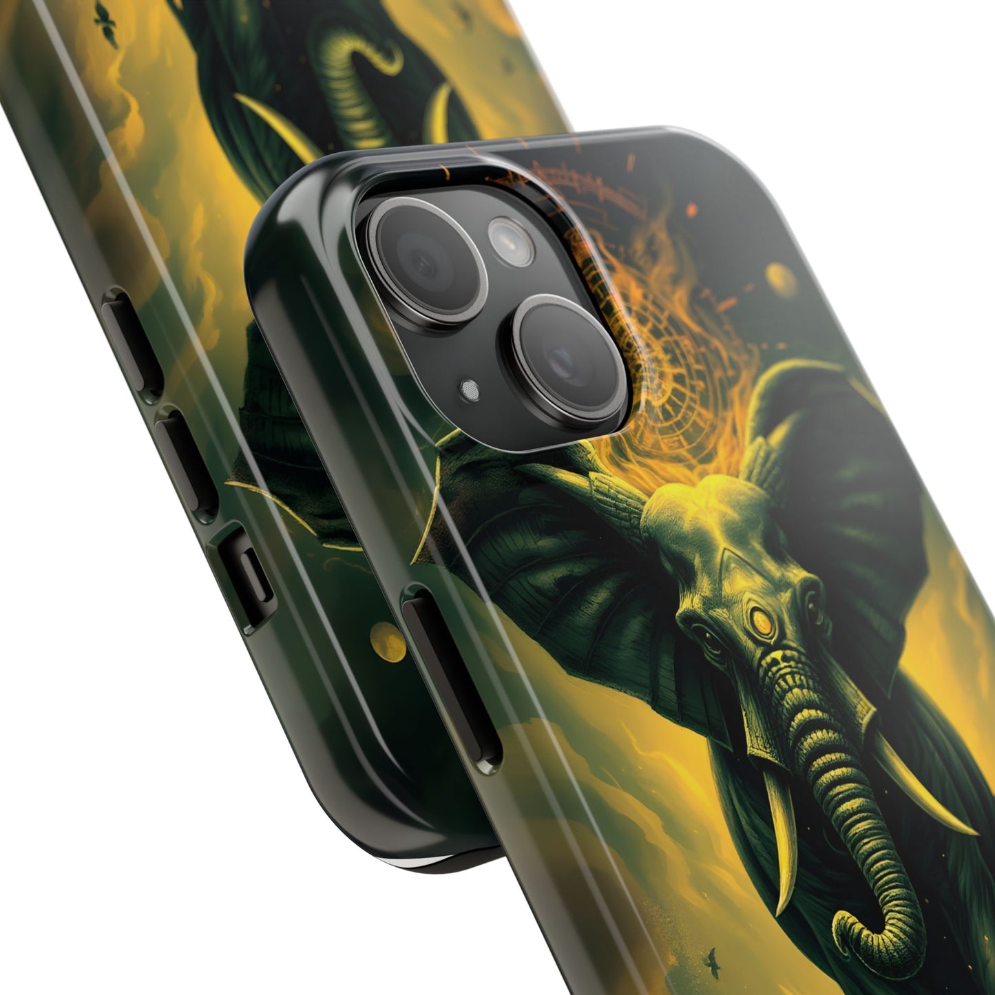 Majestic Elephant Clouds Tough Phone Case - Durable Protection with Bold Design - for iPhone