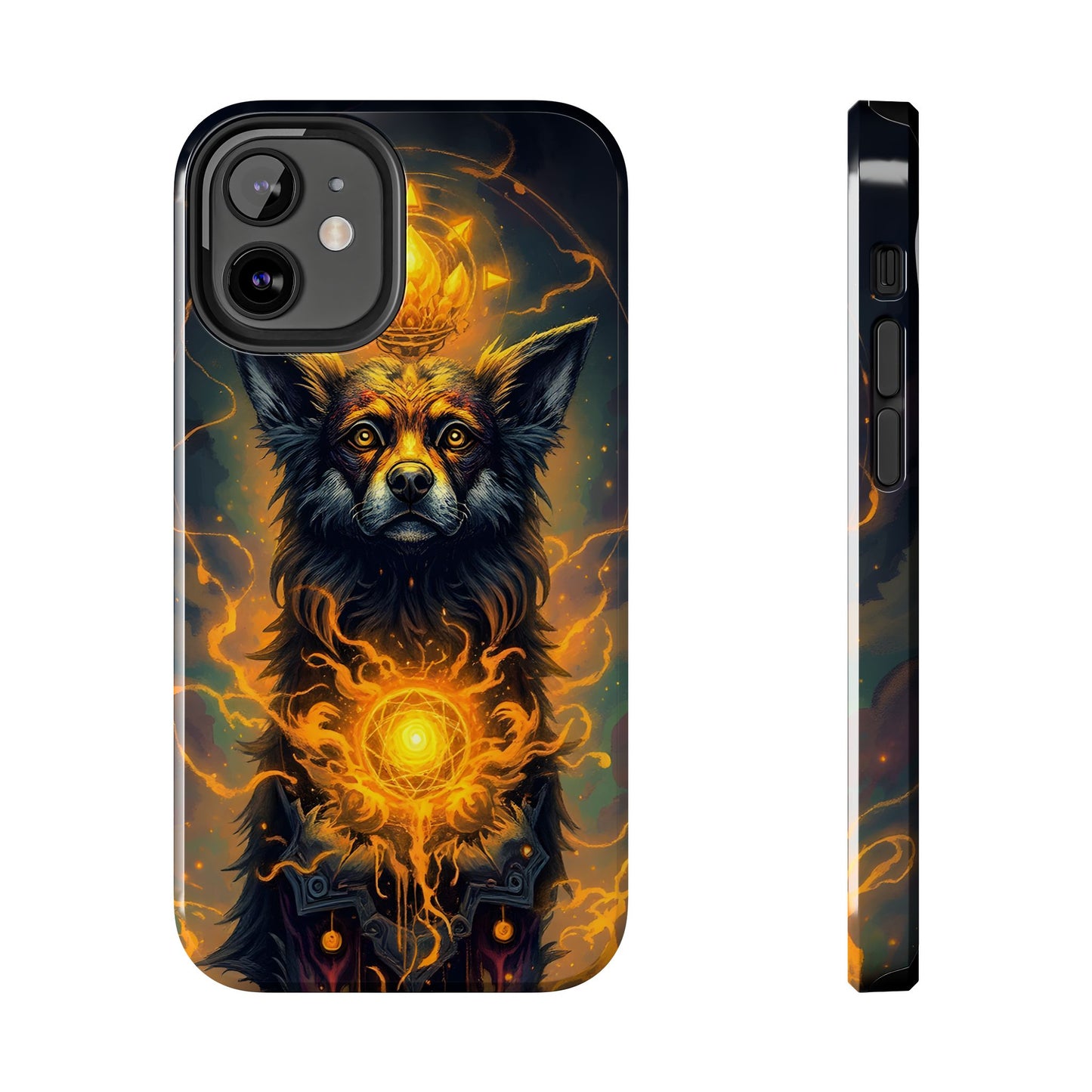 Mystical Dog of Light - Tough Phone Case - Durable Protection with Inspired Artwork - for iPhone