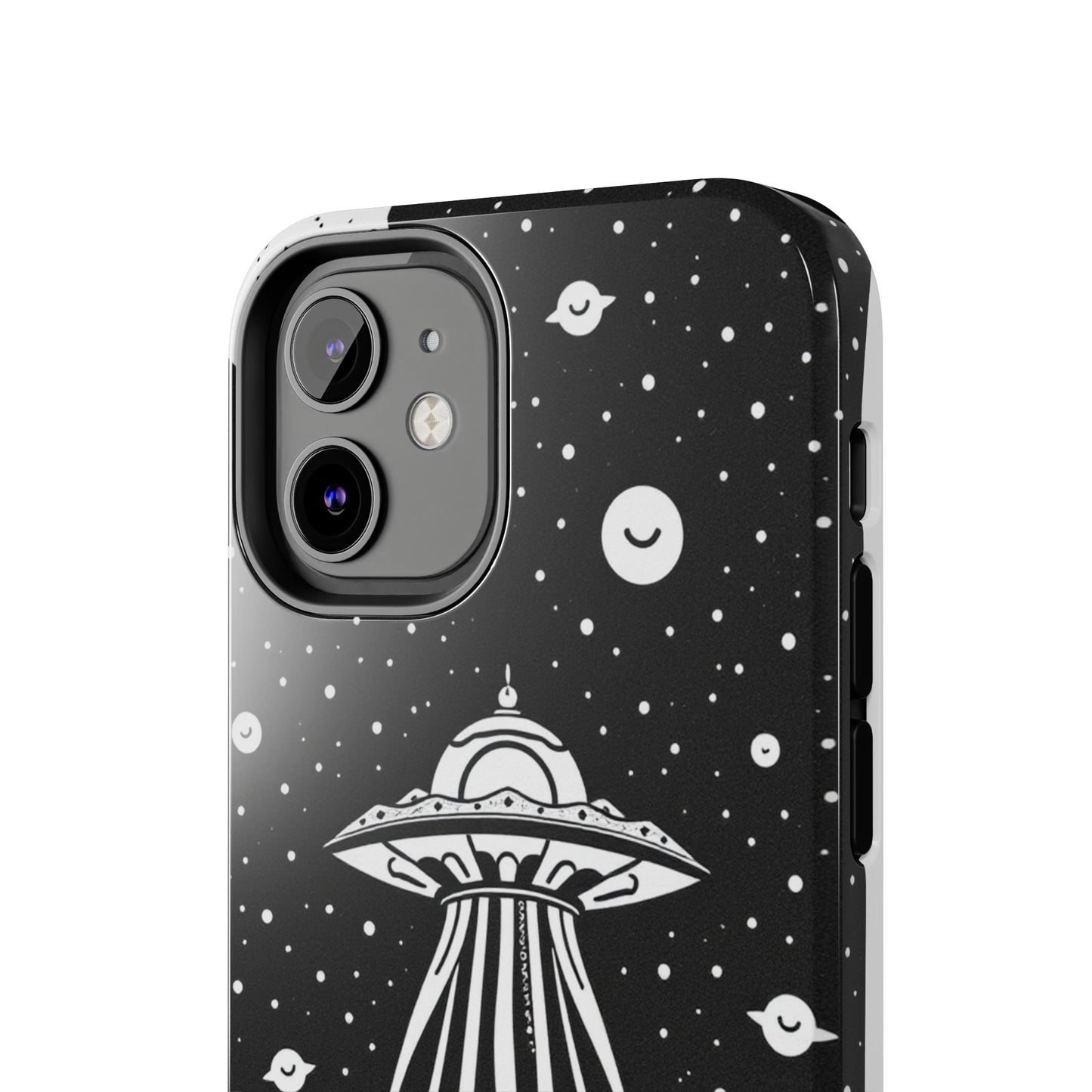 Galaxy UFO Tough Phone Case - Durable Protection with Unique Space Design