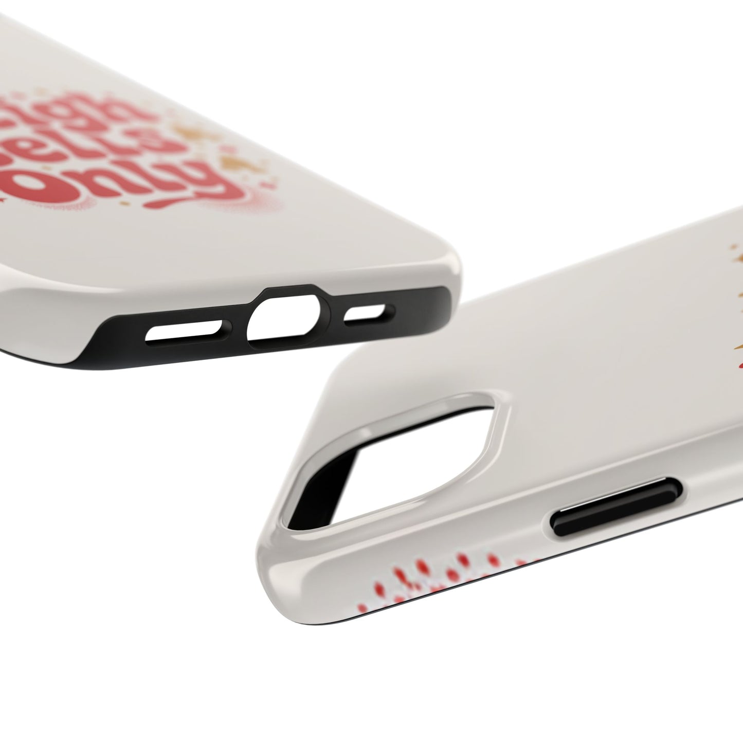 Holiday Tough Phone Case - Sleigh Bells Only Design