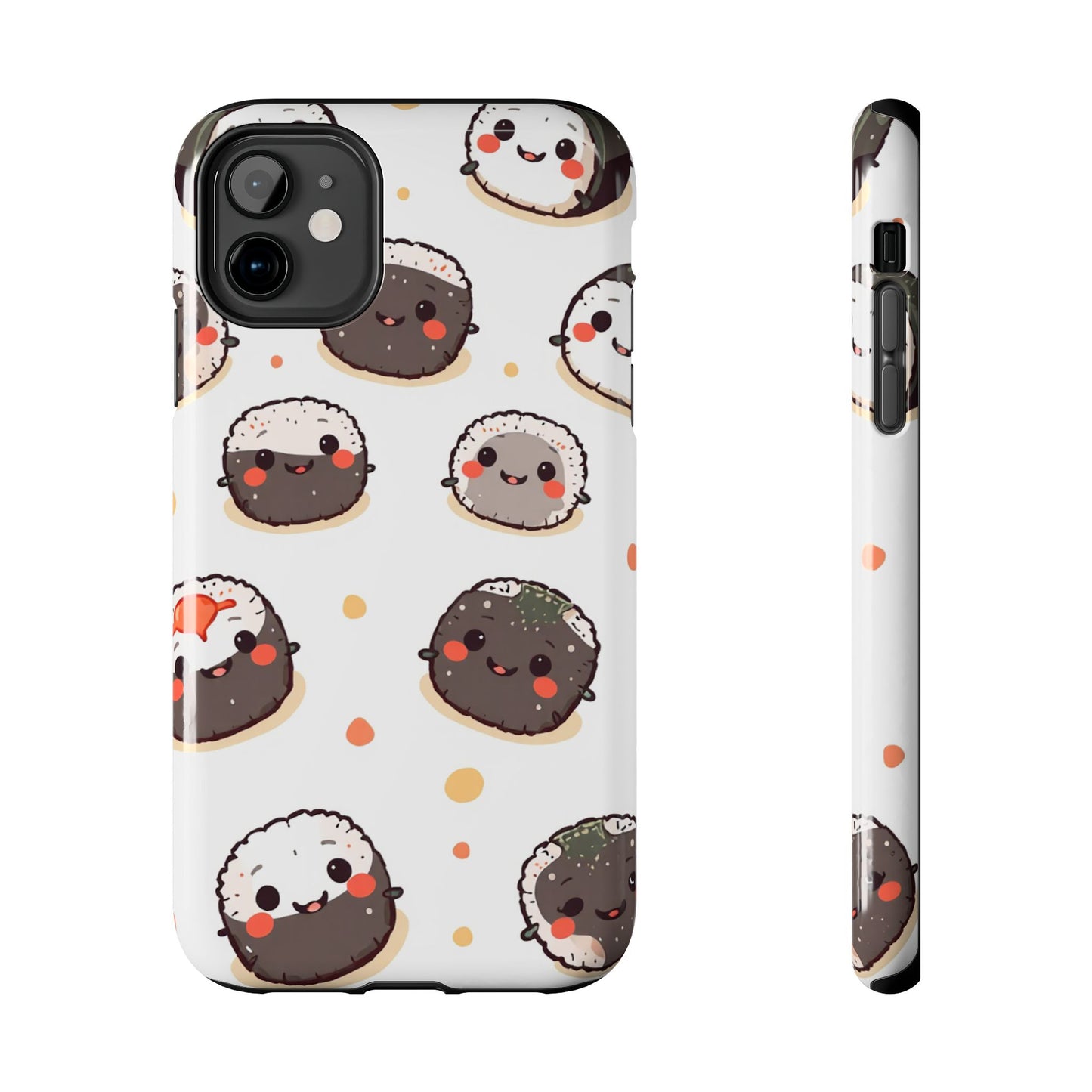 Cute Sushi Tough Phone Case - Kawaii Design for Food Lovers