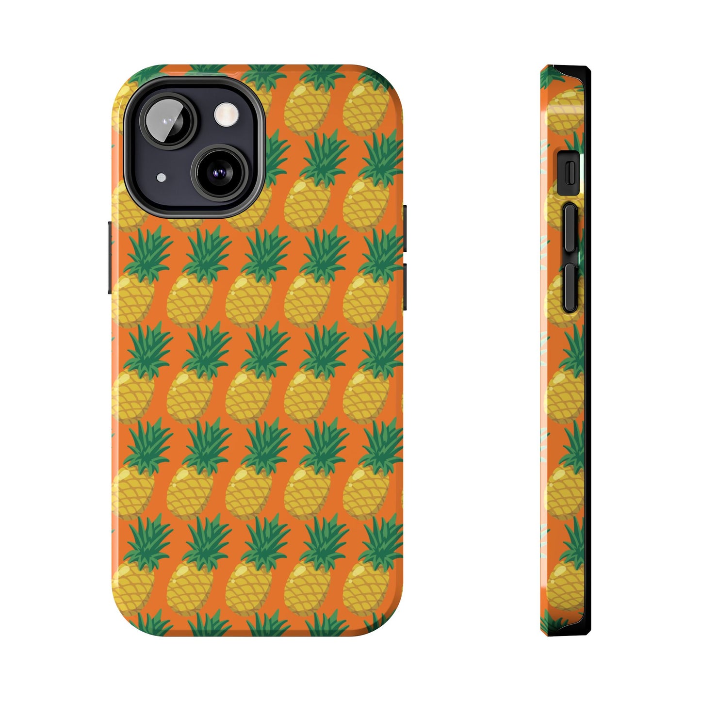Tough Pineapple Phone Case - Vibrant Tropical Design for Summer Vibes - for iPhone