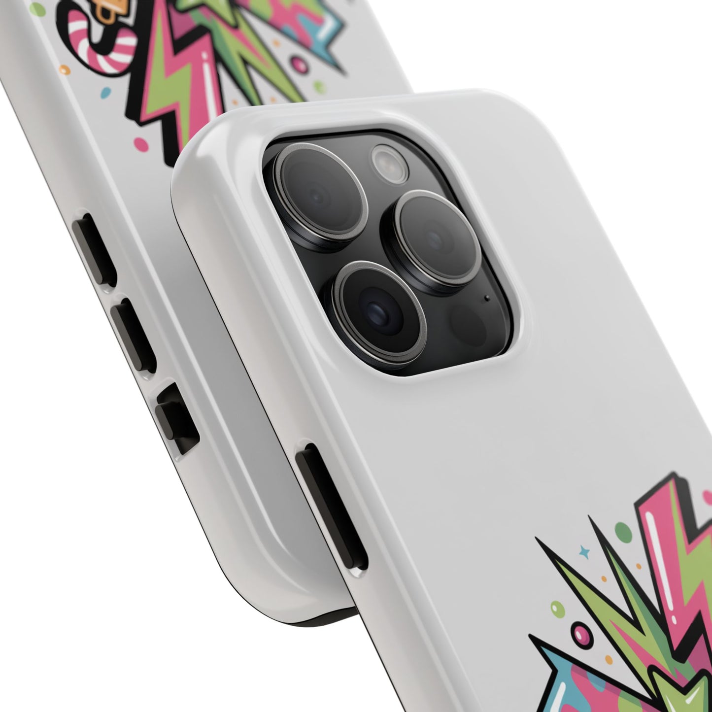 Colorful Explosion Retro Christmas Tough Phone Case