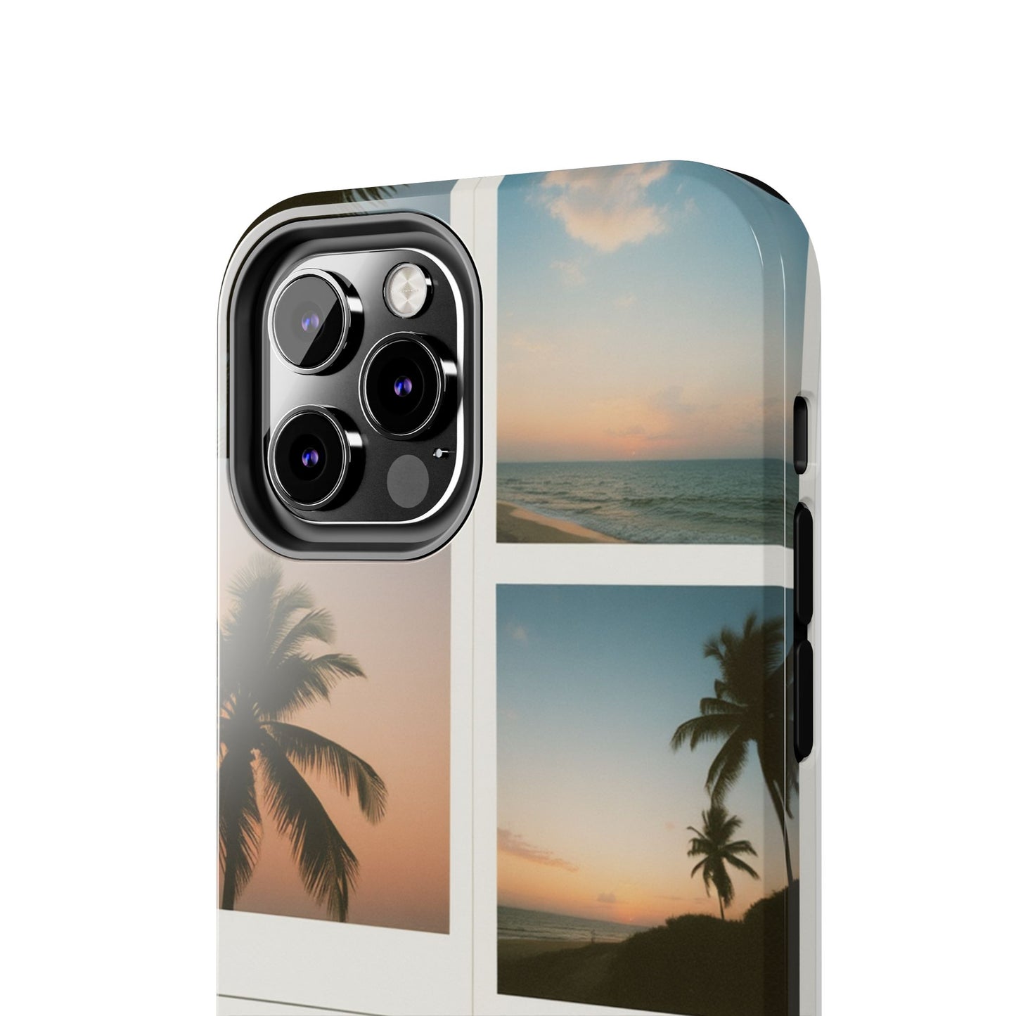 Tropical Sunset Tough Phone Case - Beach Vibes for Summer Adventures