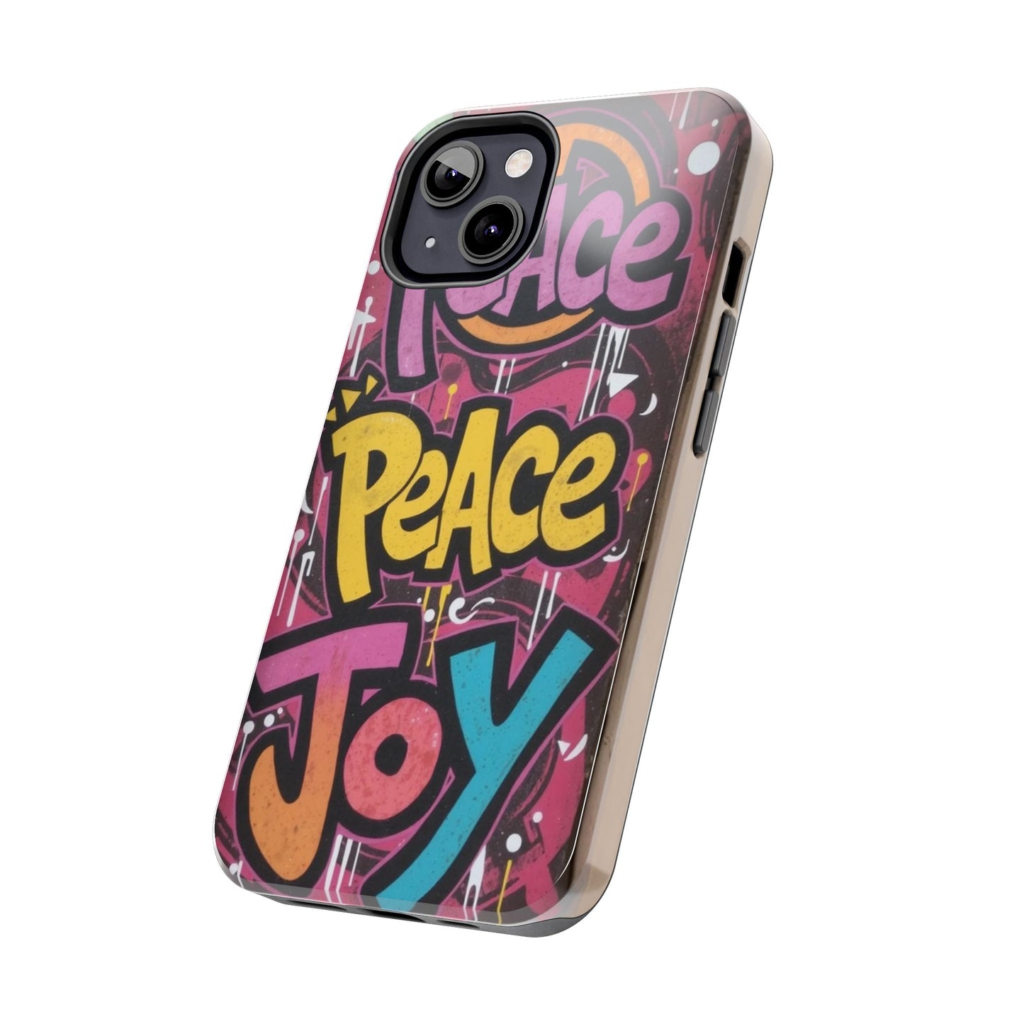 Colorful Peace Joy Tough Phone Case