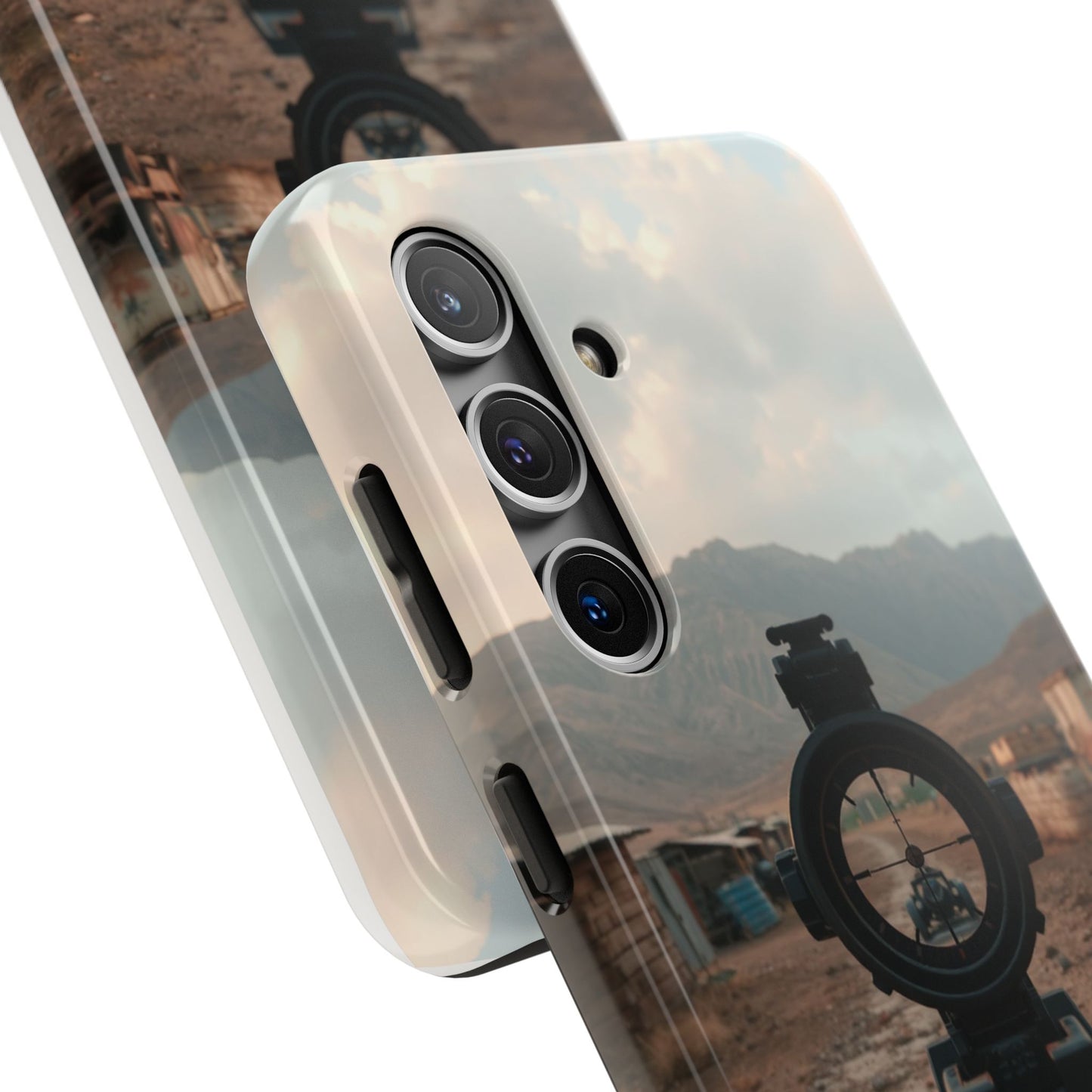 Tough Phone Case - Military Inspired Design with Sniper Scope