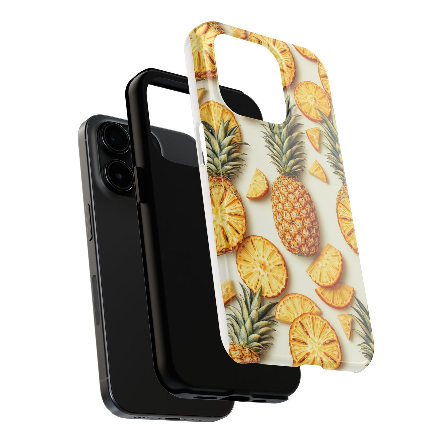 Tropical Pineapple Phone Case - Tough Phone Protector for Summer Vibes