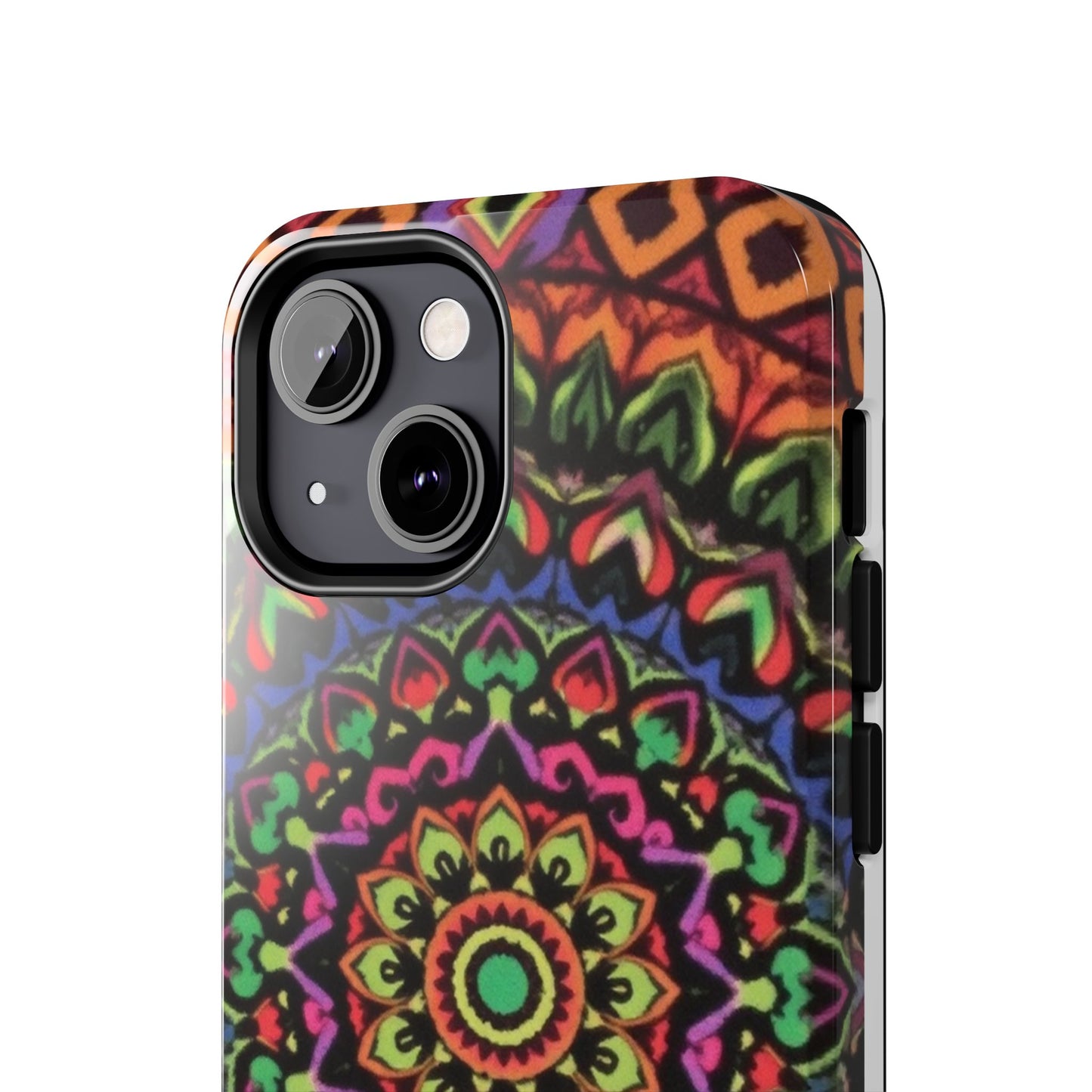 Colorful Mandala Tough Phone Case - Vibrant Designs for Trendy Protection - for iPhone