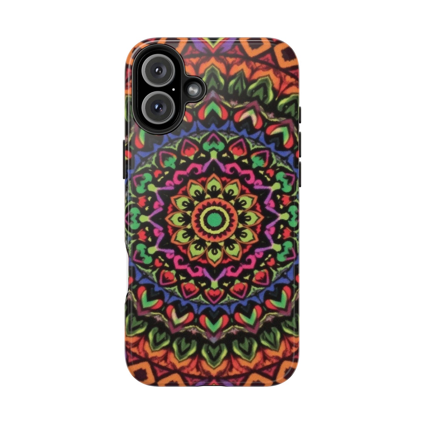 Colorful Mandala Tough Phone Case - Vibrant Designs for Trendy Protection - for iPhone