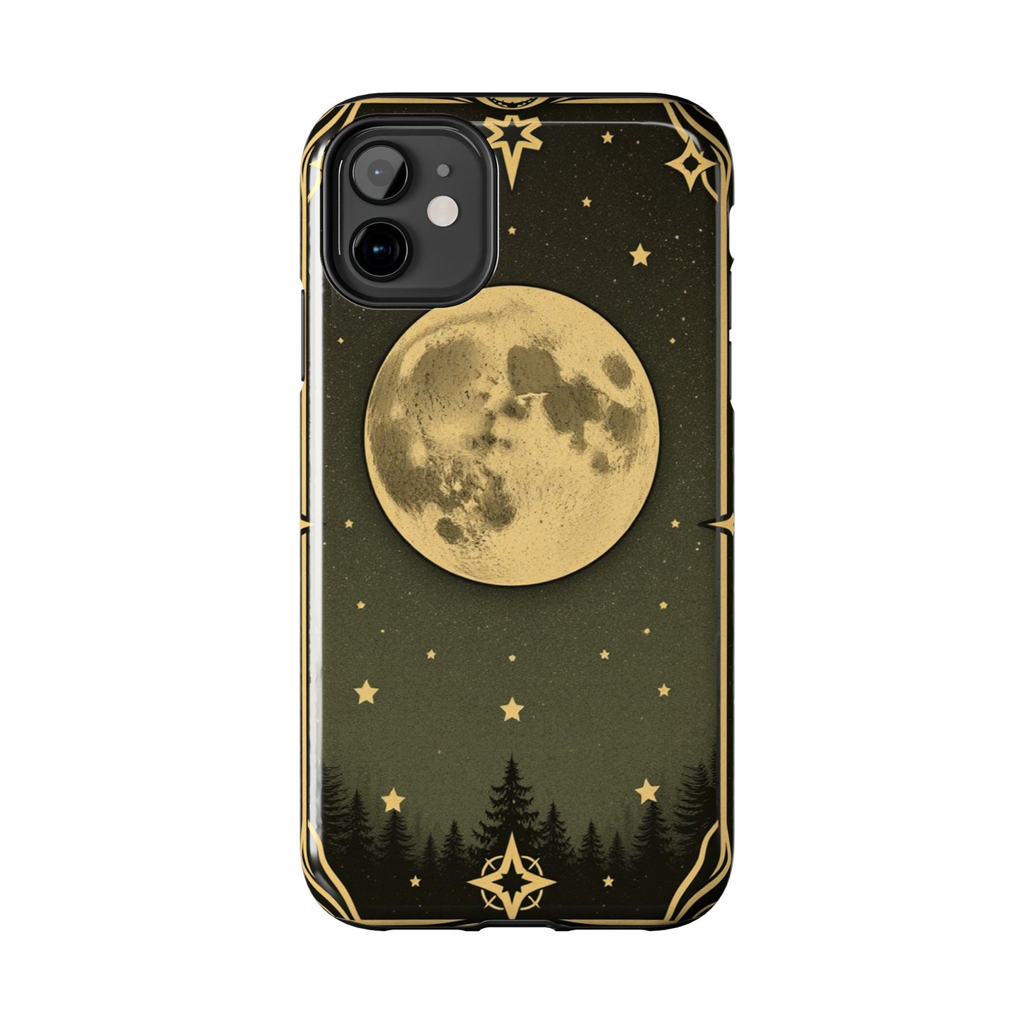 Celestial Moon Phone Case - Tough & Stylish for Star Lovers