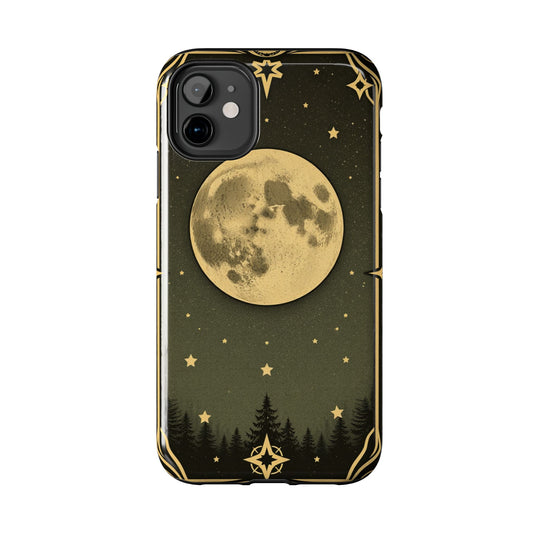 Celestial Moon Phone Case - Tough & Stylish for Star Lovers