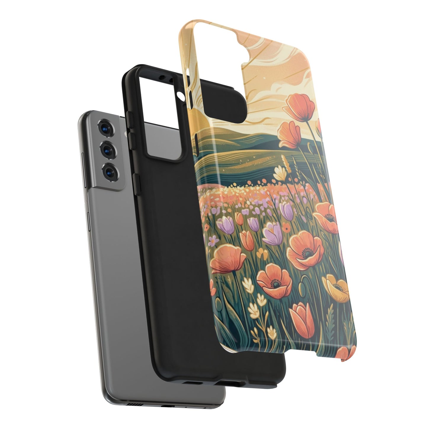 Floral Sunrise iPhone Case — Land of Flowers Design