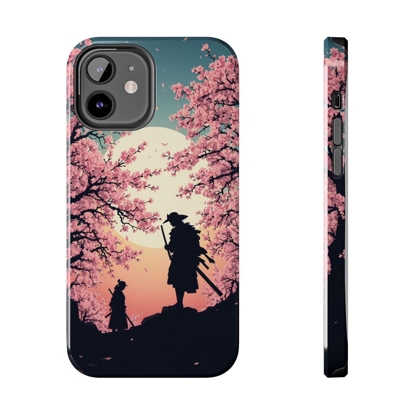 Cherry Blossom Samurai Tough Phone Case