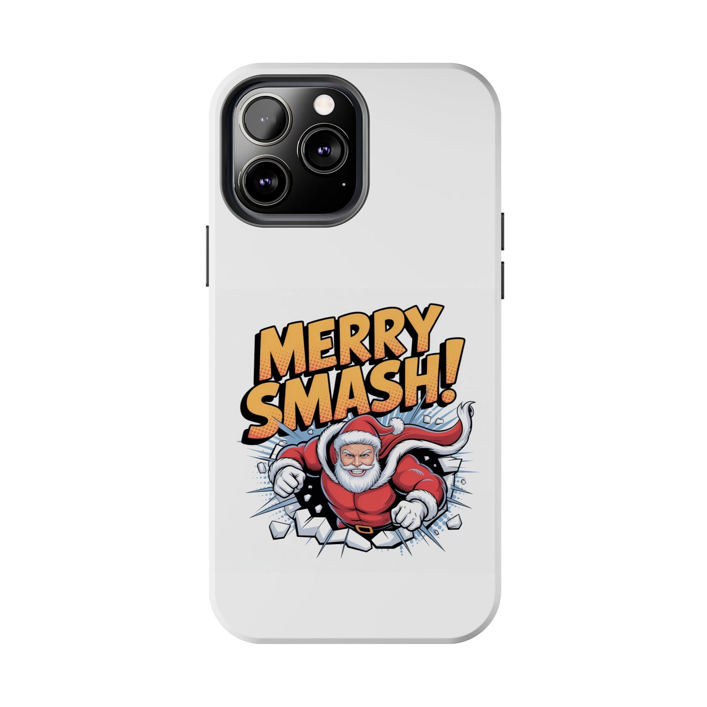 Santa Merry Smash Phone Case
