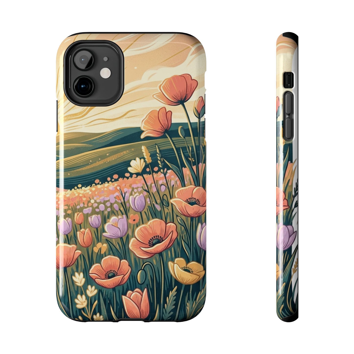 Floral Sunrise iPhone Case — Land of Flowers Design