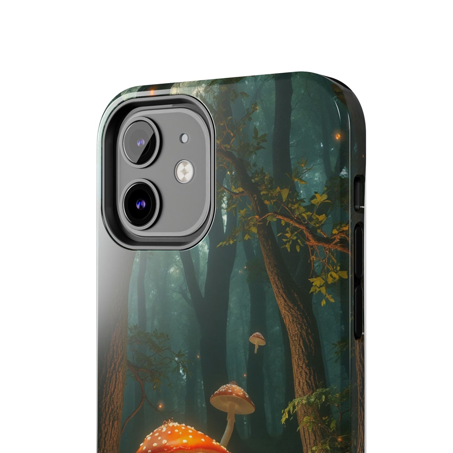 Whimsical Mushroom Tough Phone Case - Forest Fantasy Design