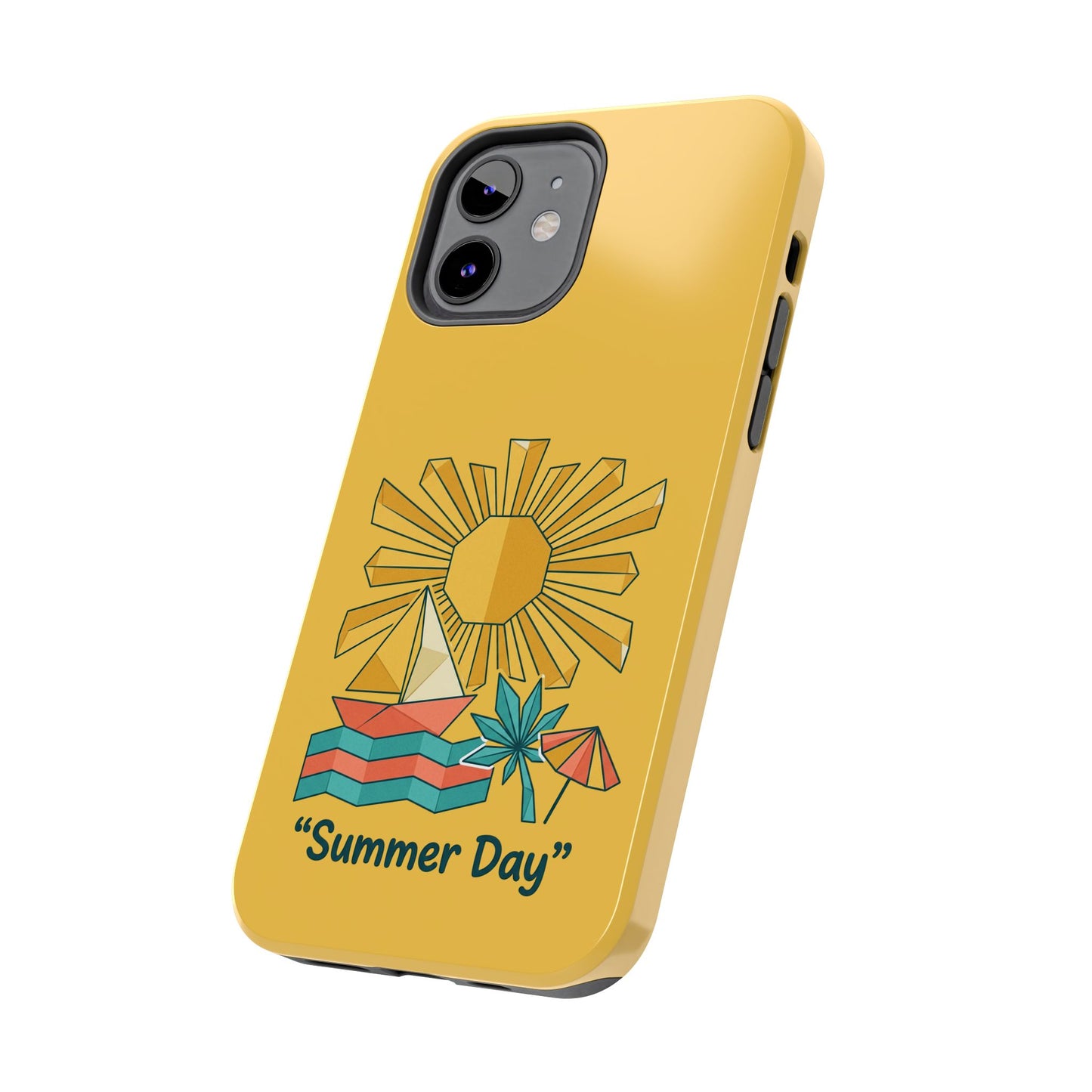 Summer Day Origami iPhone Case — Tough Protective Cover