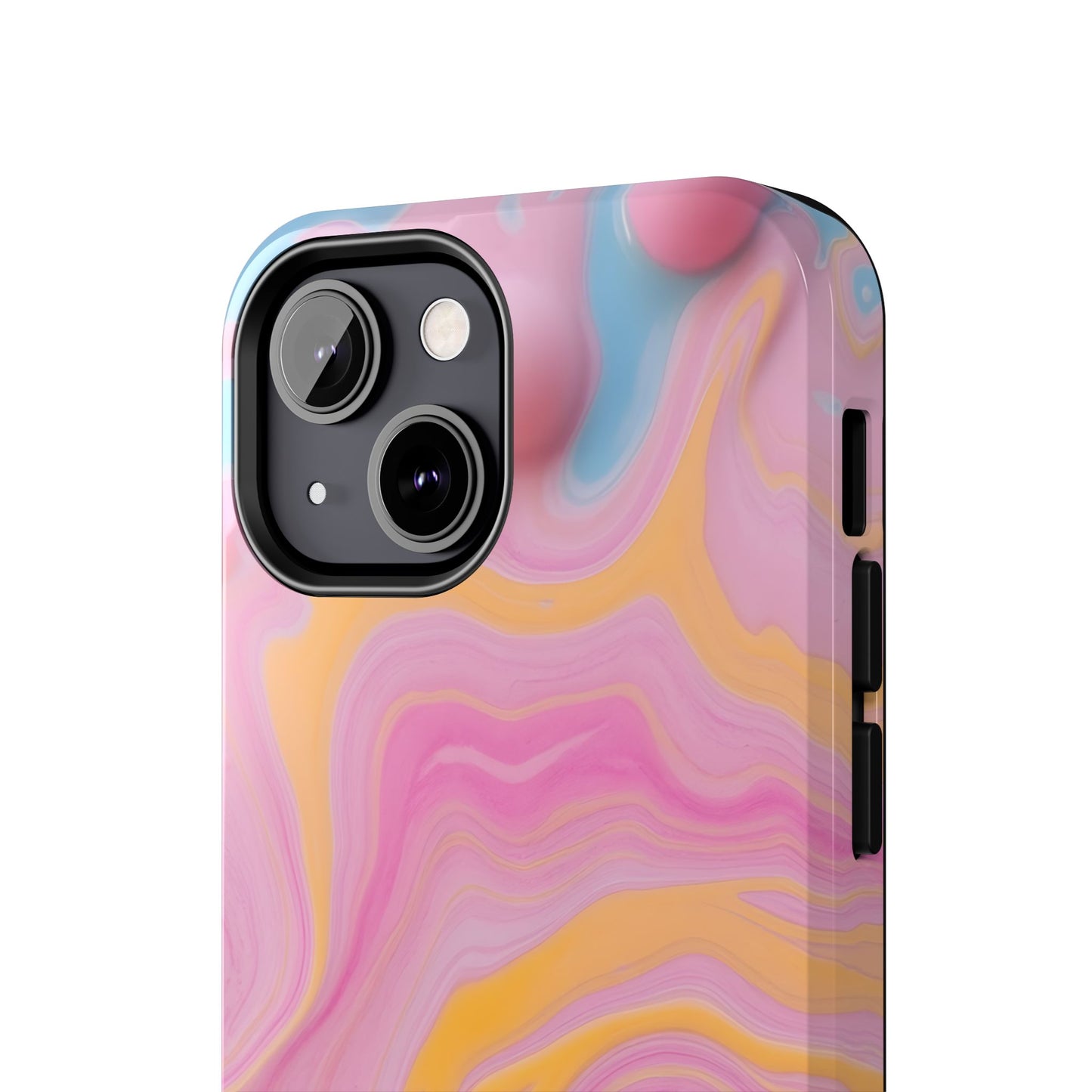 Liquid Candy Abstract Tough Phone Case - Durable Protection with Artistic Design - for iPhone