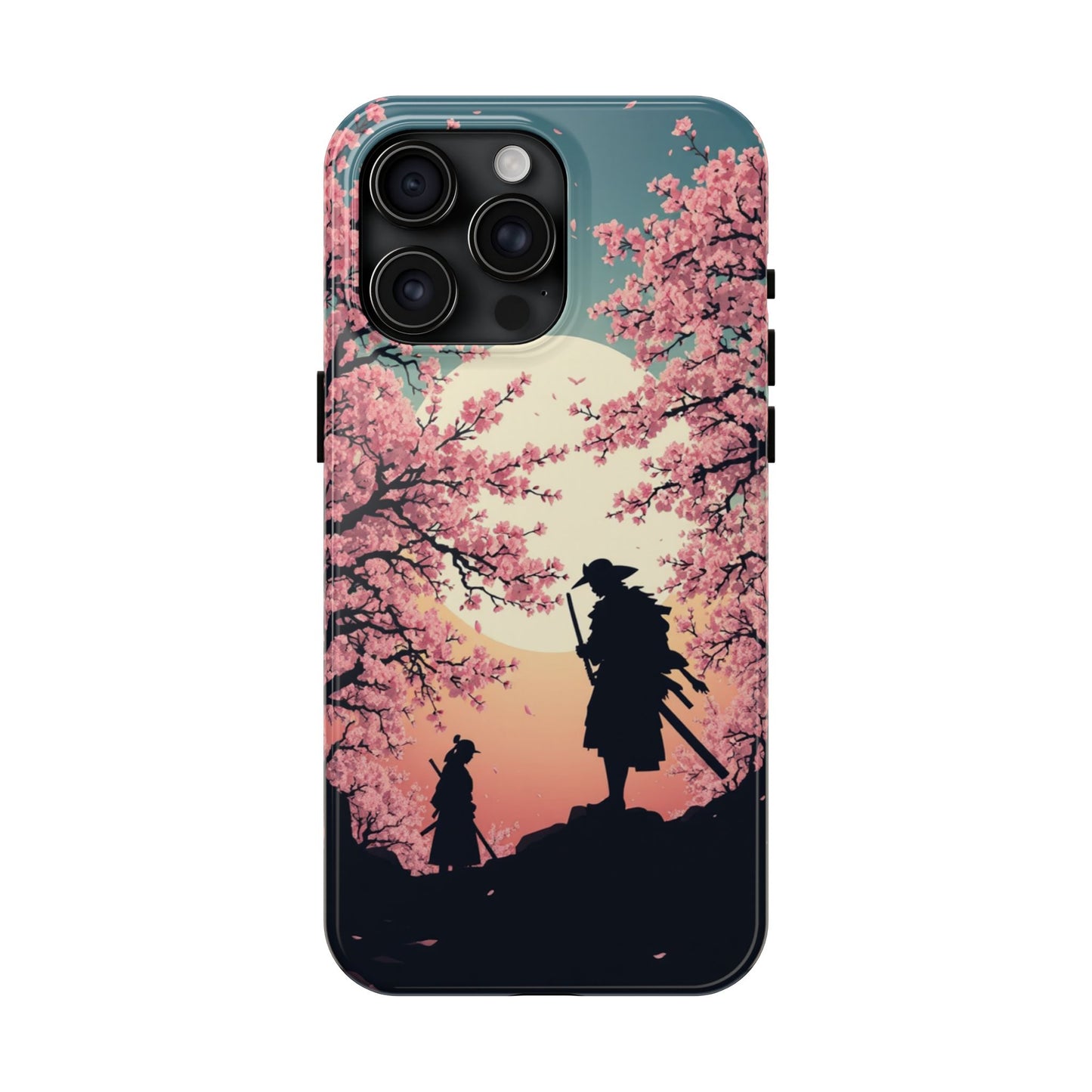 Cherry Blossom Samurai Tough Phone Case