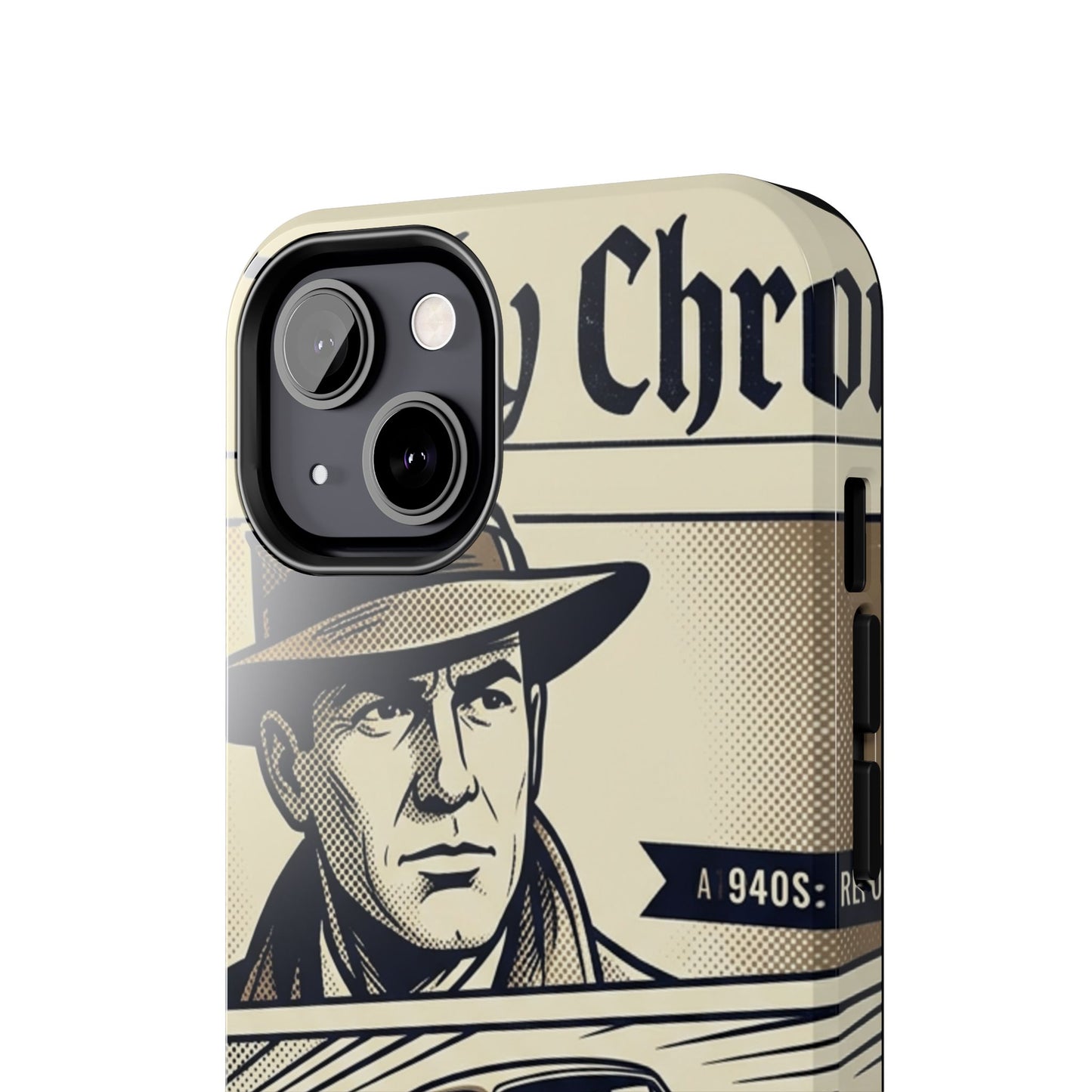 Old Newspaper Tough Phone Case