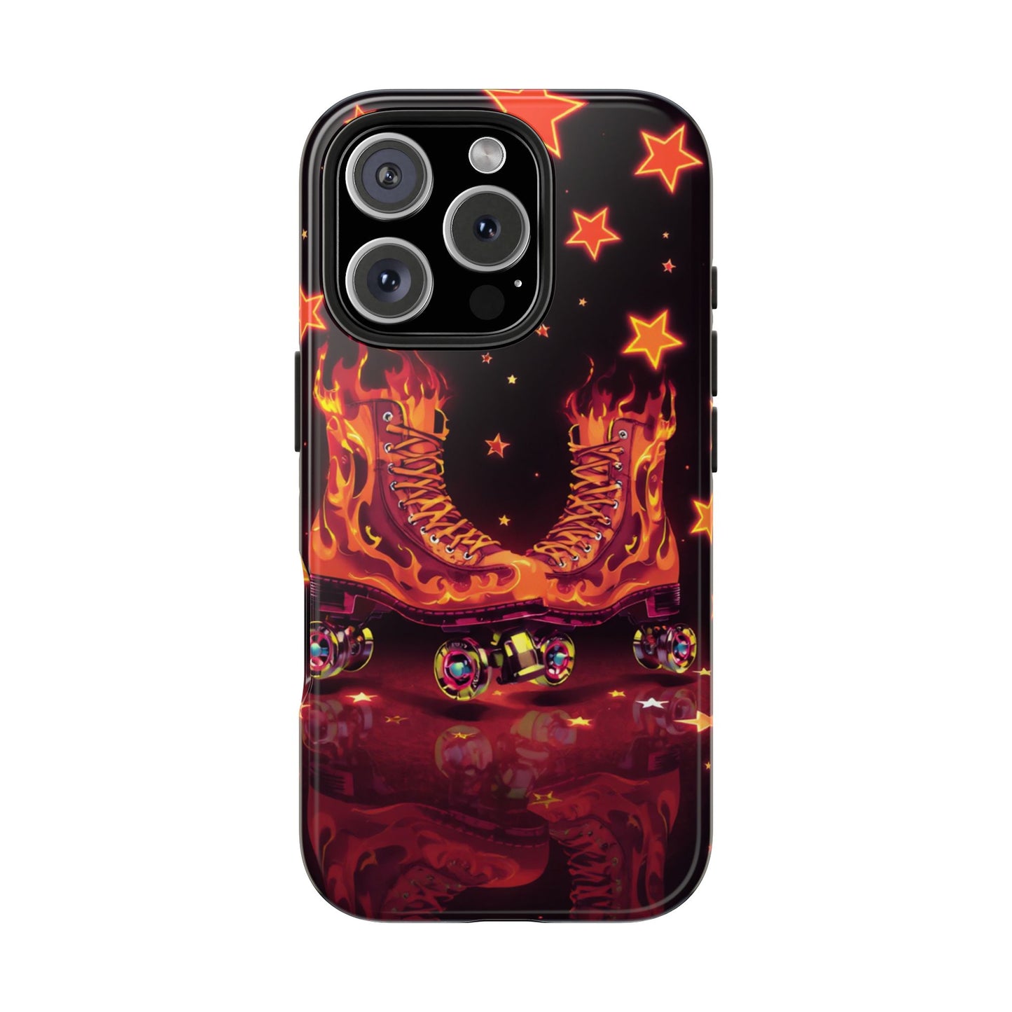 Retro Roller Skates Tough Phone Case - Stylish & Durable
