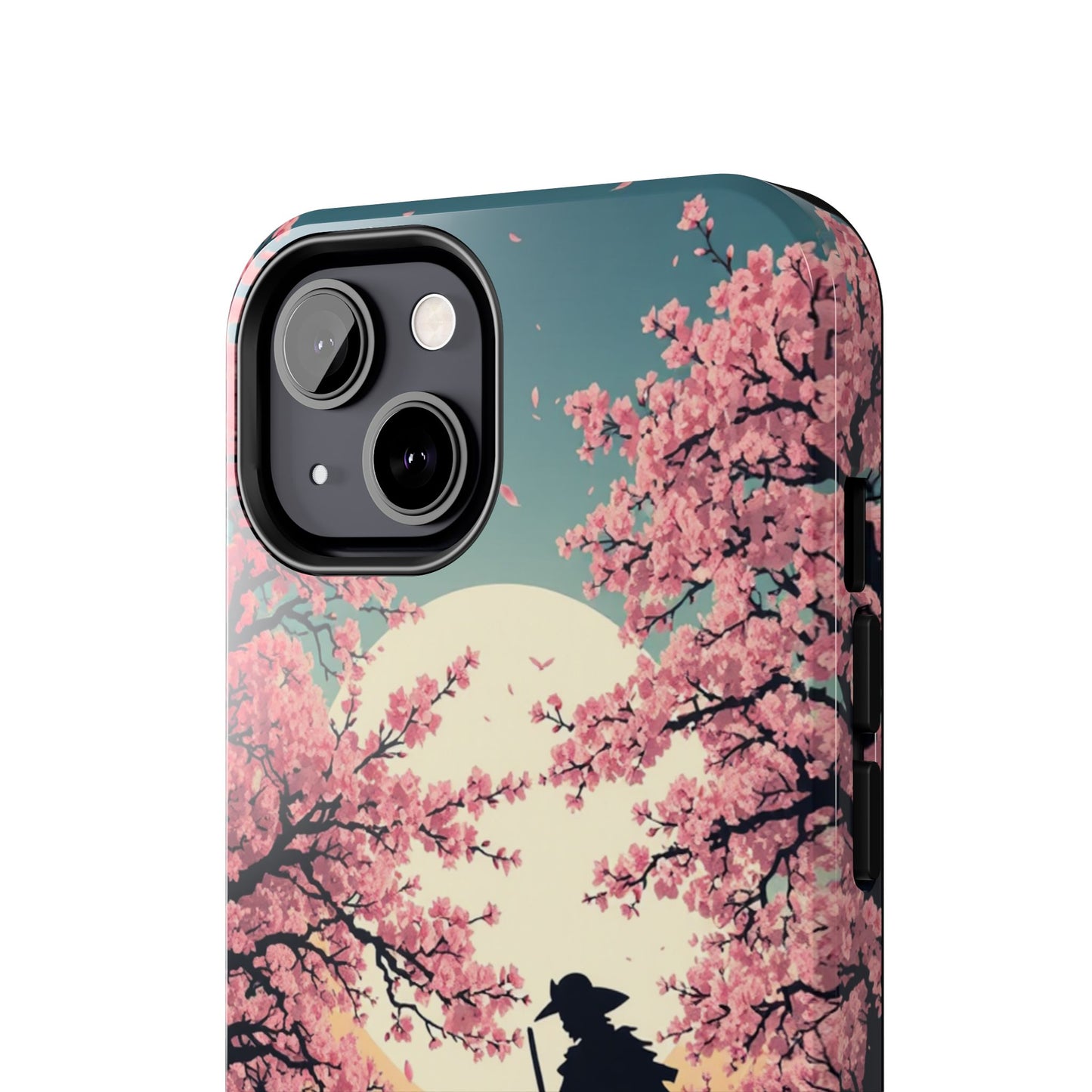 Cherry Blossom Samurai Tough Phone Case