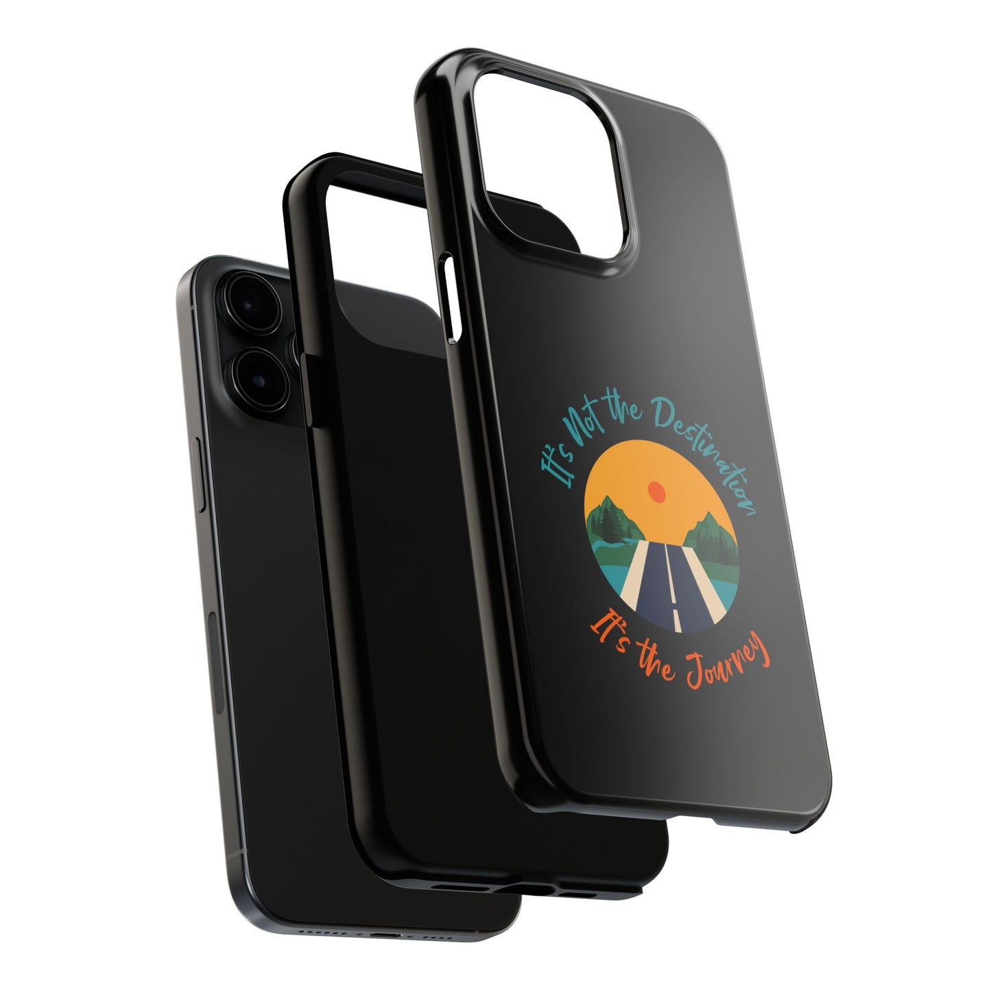 Adventure Quote Phone Case - 'It's Not the Destination, It's the Journey' - for iPhone