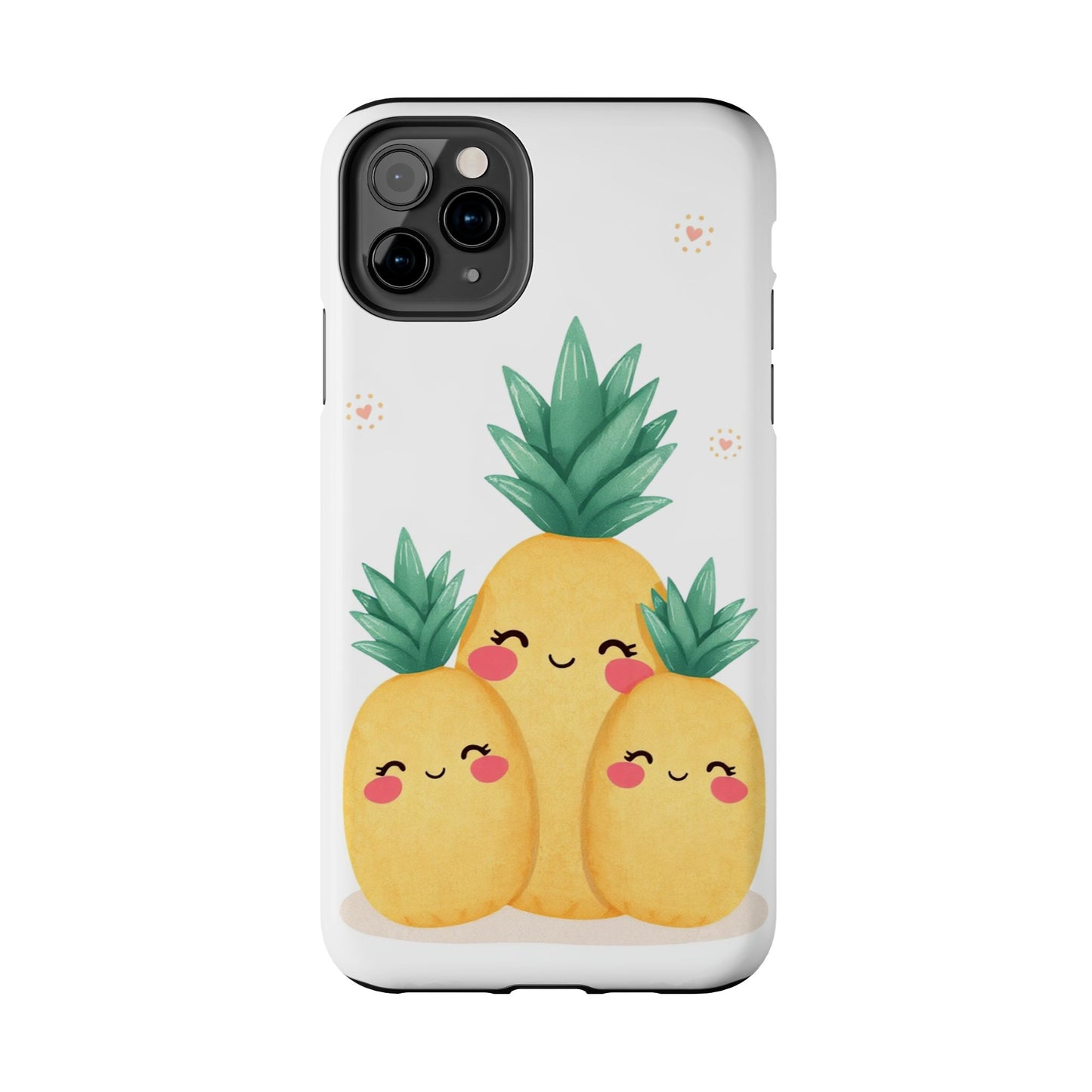 Cute Pineapple Tough Phone Cases | Fun Gift for Pineapple Lovers | Summer Vibes | Durable Phone Protection | Quirky Phone Accessory