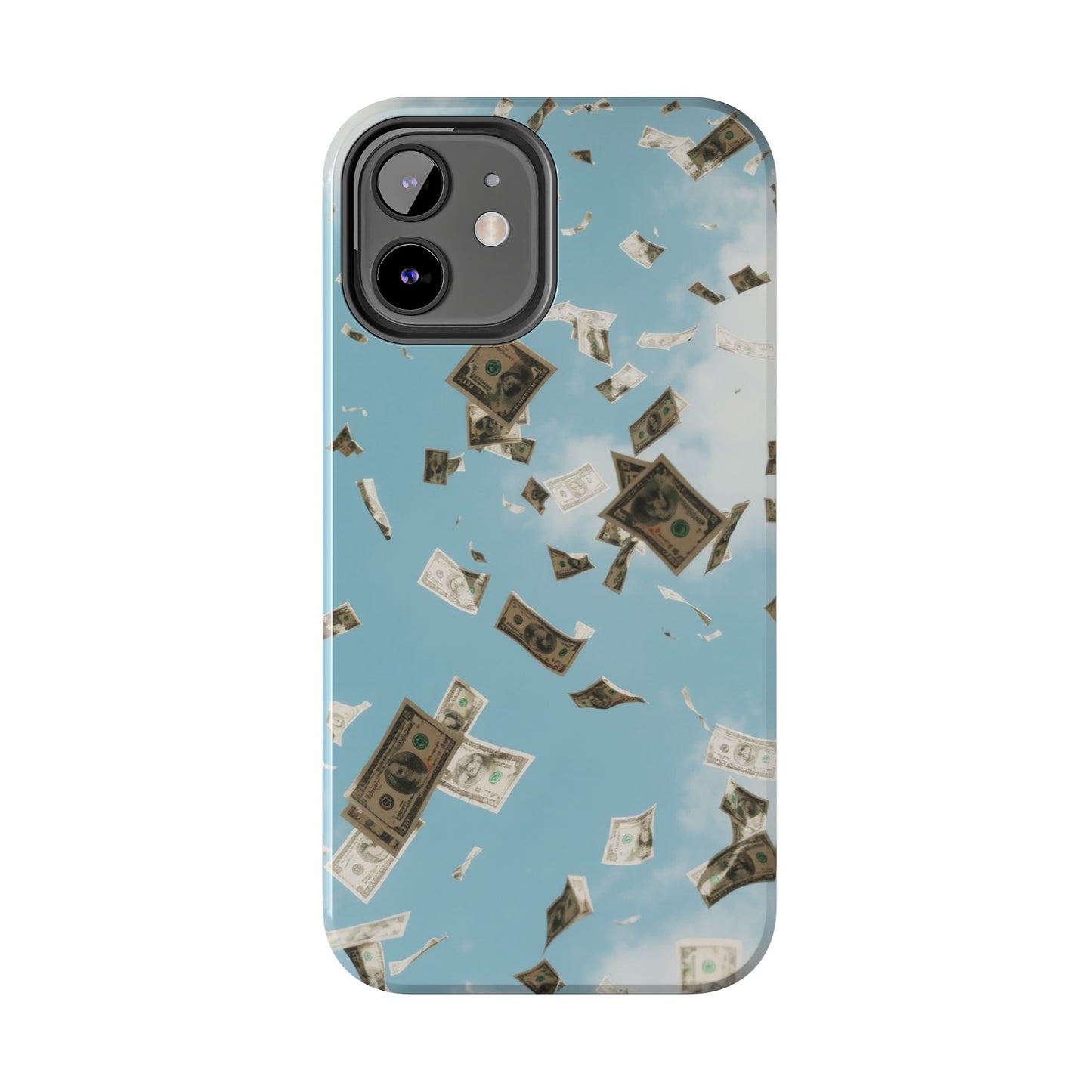 Cinematic Money Rain Phone Case | Tough & Stylish Accessory for Trendsetters, Gift for Birthdays, Graduations, and Celebrations
