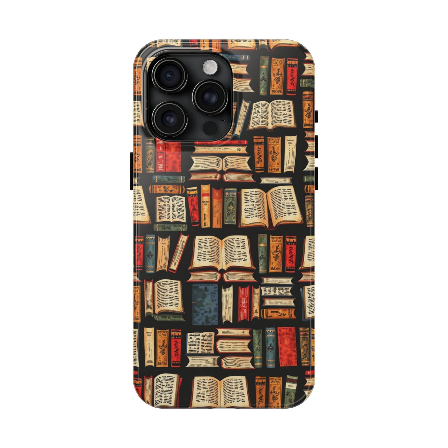 Book Lover Tough Phone Cases - Durable Protective Cases for Literature Fans