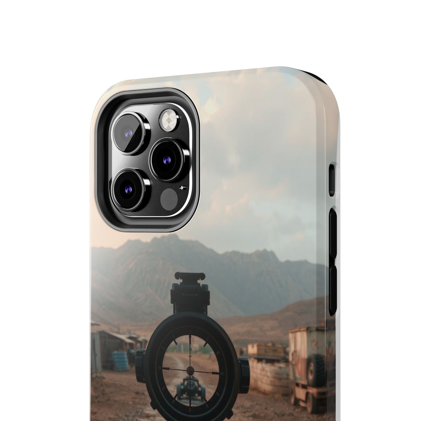 Tough Phone Case - Military Inspired Design with Sniper Scope