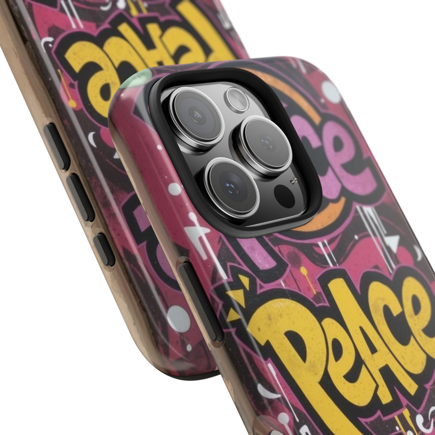 Colorful Peace Joy Tough Phone Case