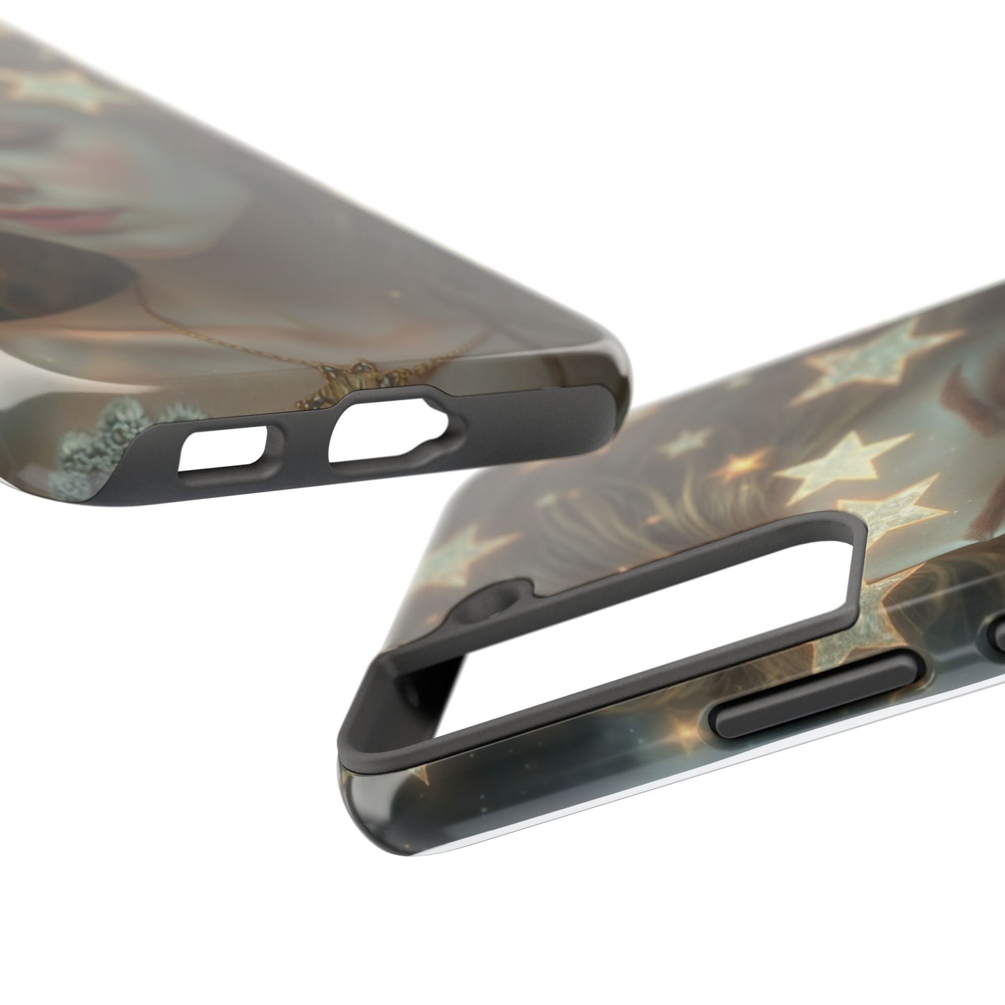 Celestial Dream Tough Phone Case - Artistic Starry Design for Style Enthusiasts