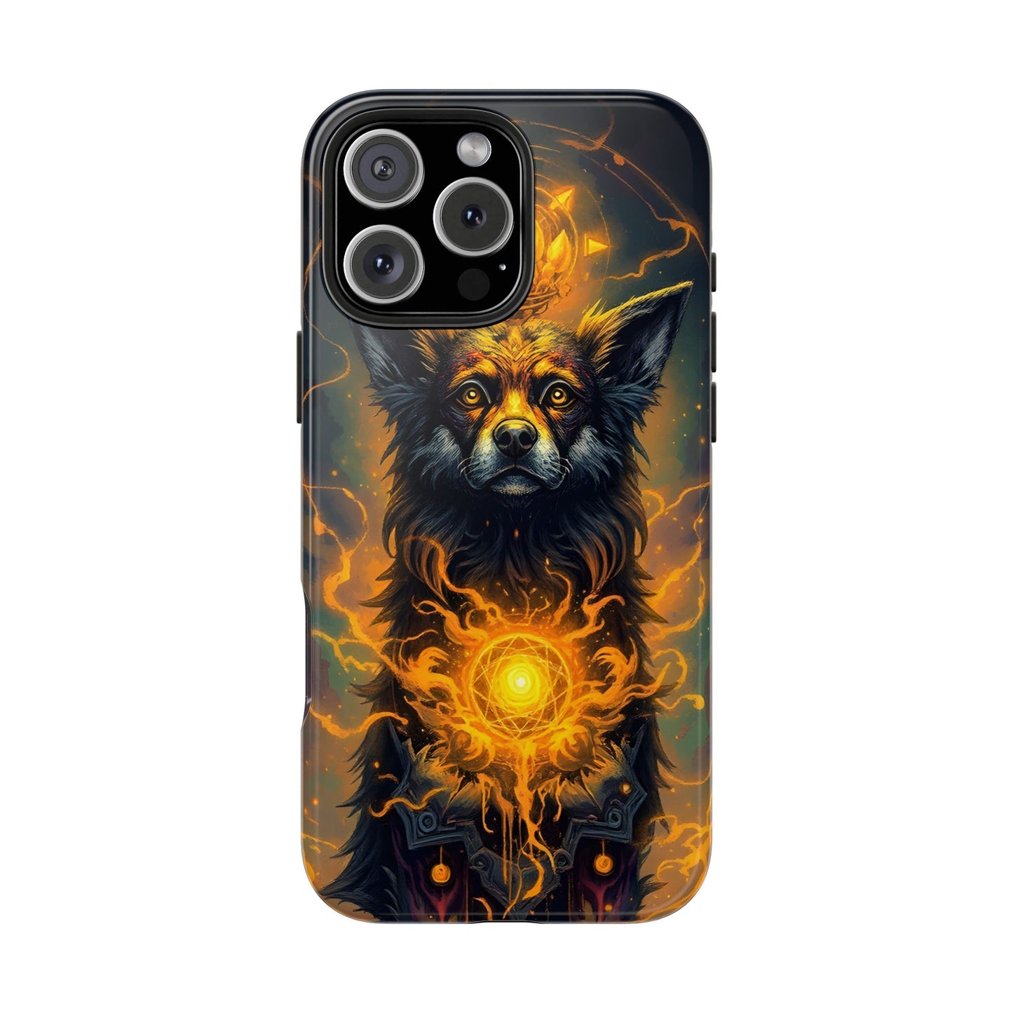 Mystical Dog of Light - Tough Phone Case - Durable Protection with Inspired Artwork - for iPhone