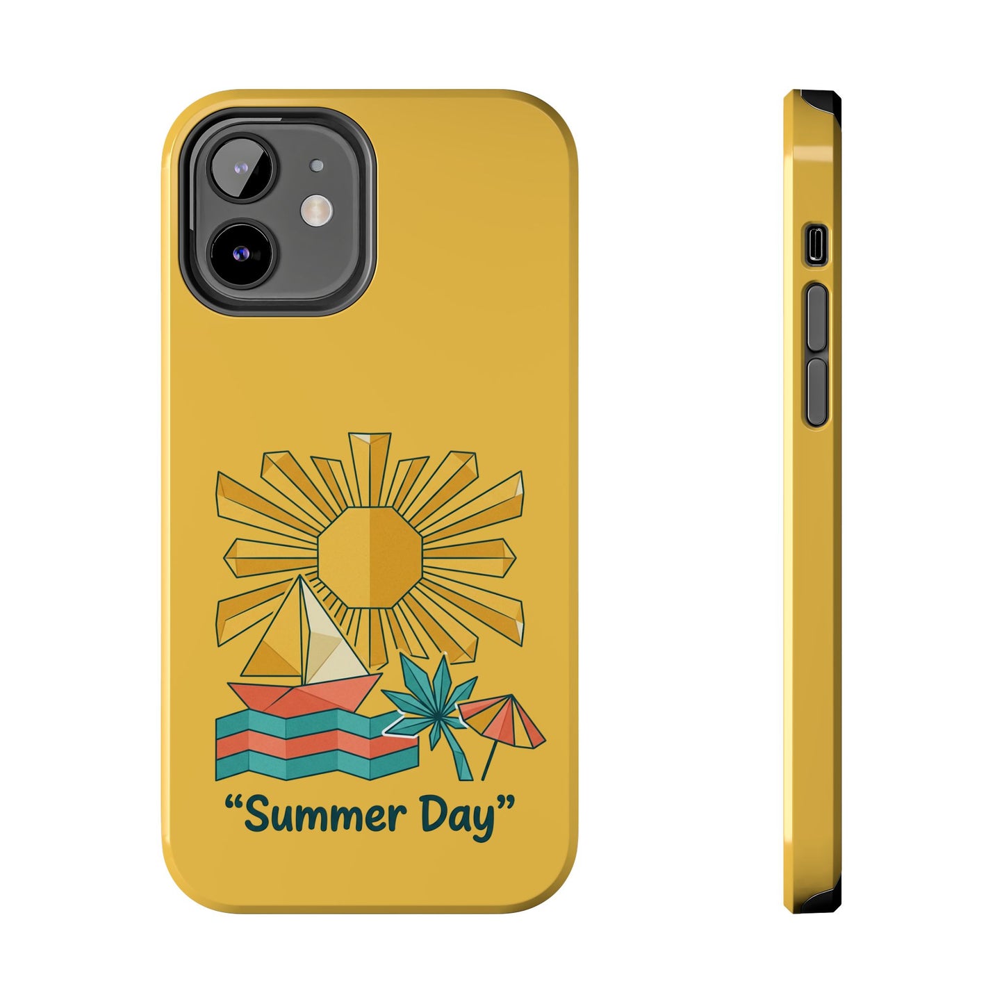 Summer Day Origami iPhone Case — Tough Protective Cover