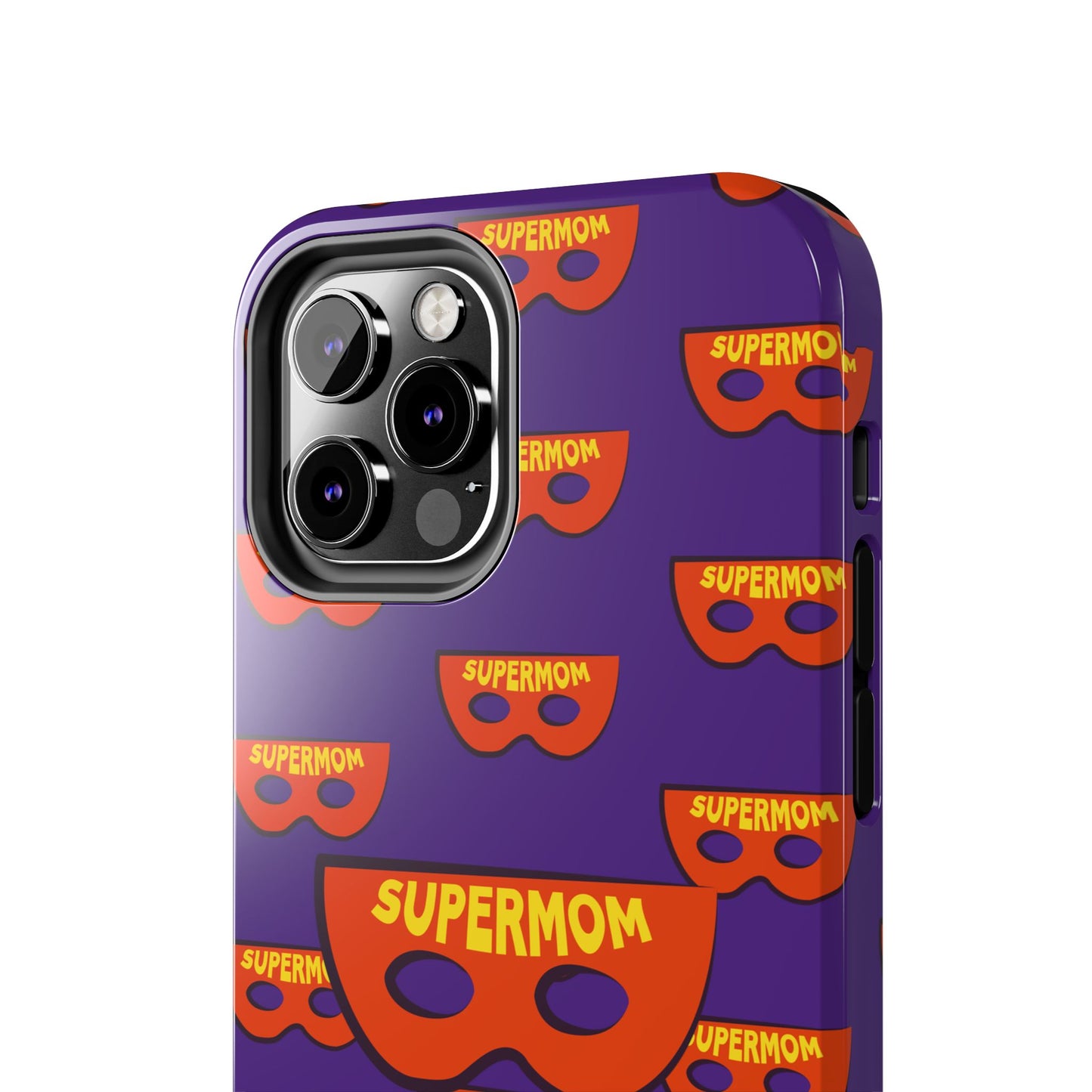 Supermom Tough Phone Case - Durable Protection with Fun Design - for iPhone