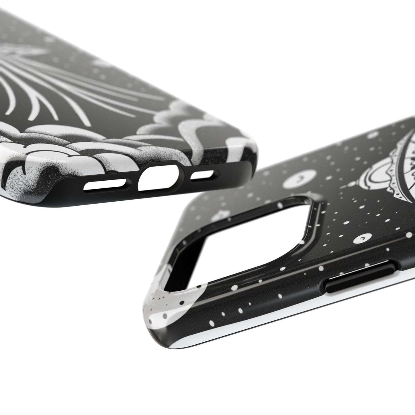 Galaxy UFO Tough Phone Case - Durable Protection with Unique Space Design