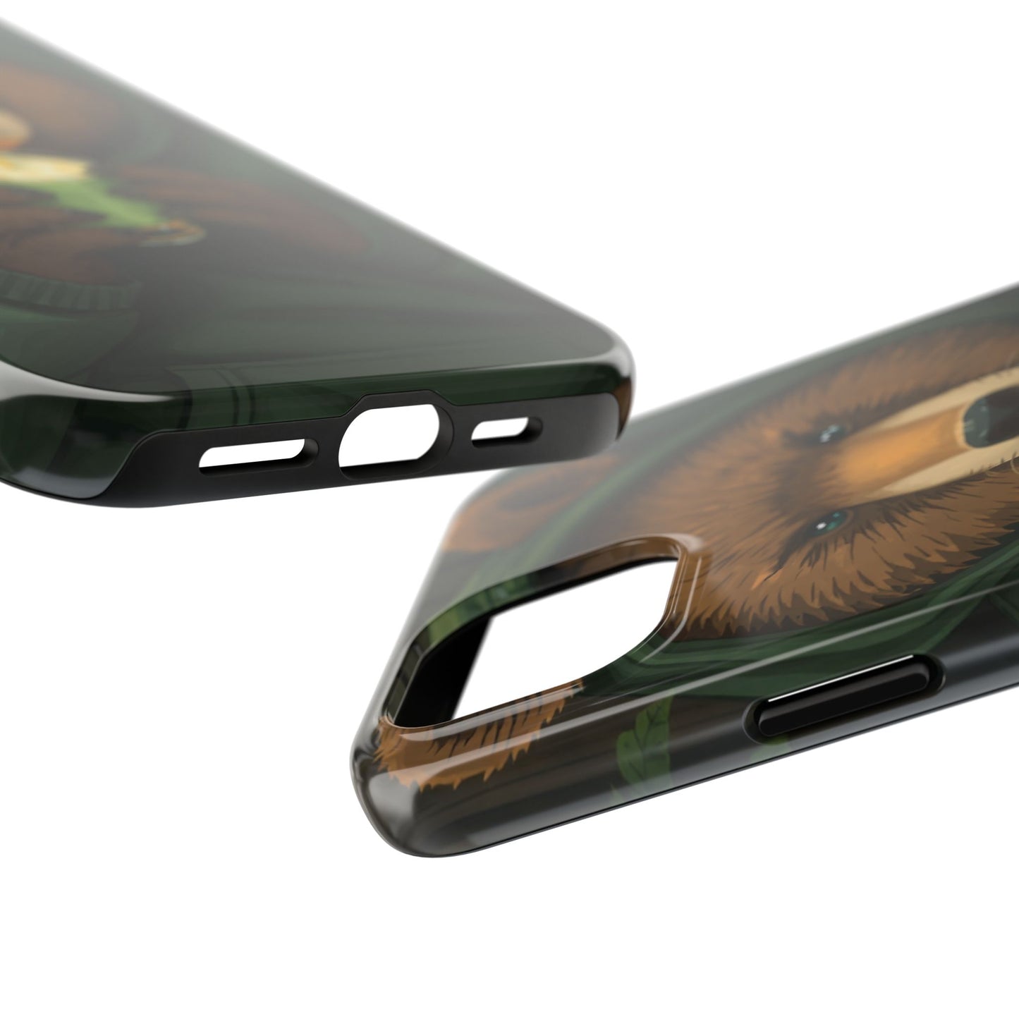 Cute Bear Phone Case – Tough and Stylish Protection for Animal Lovers