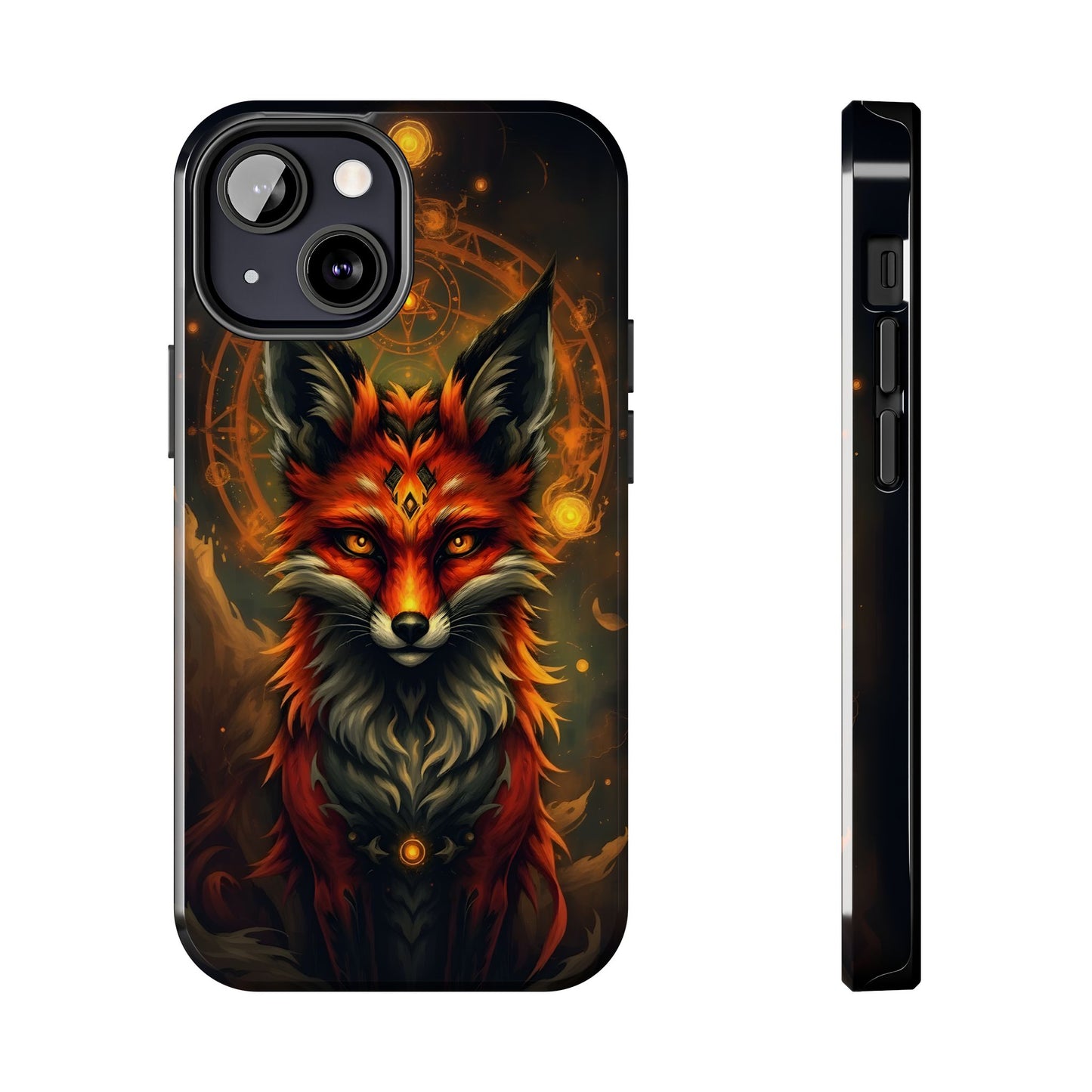 Mystical Fox Tough Phone Case - Durable Protection with Enchanting Design - for iPhone