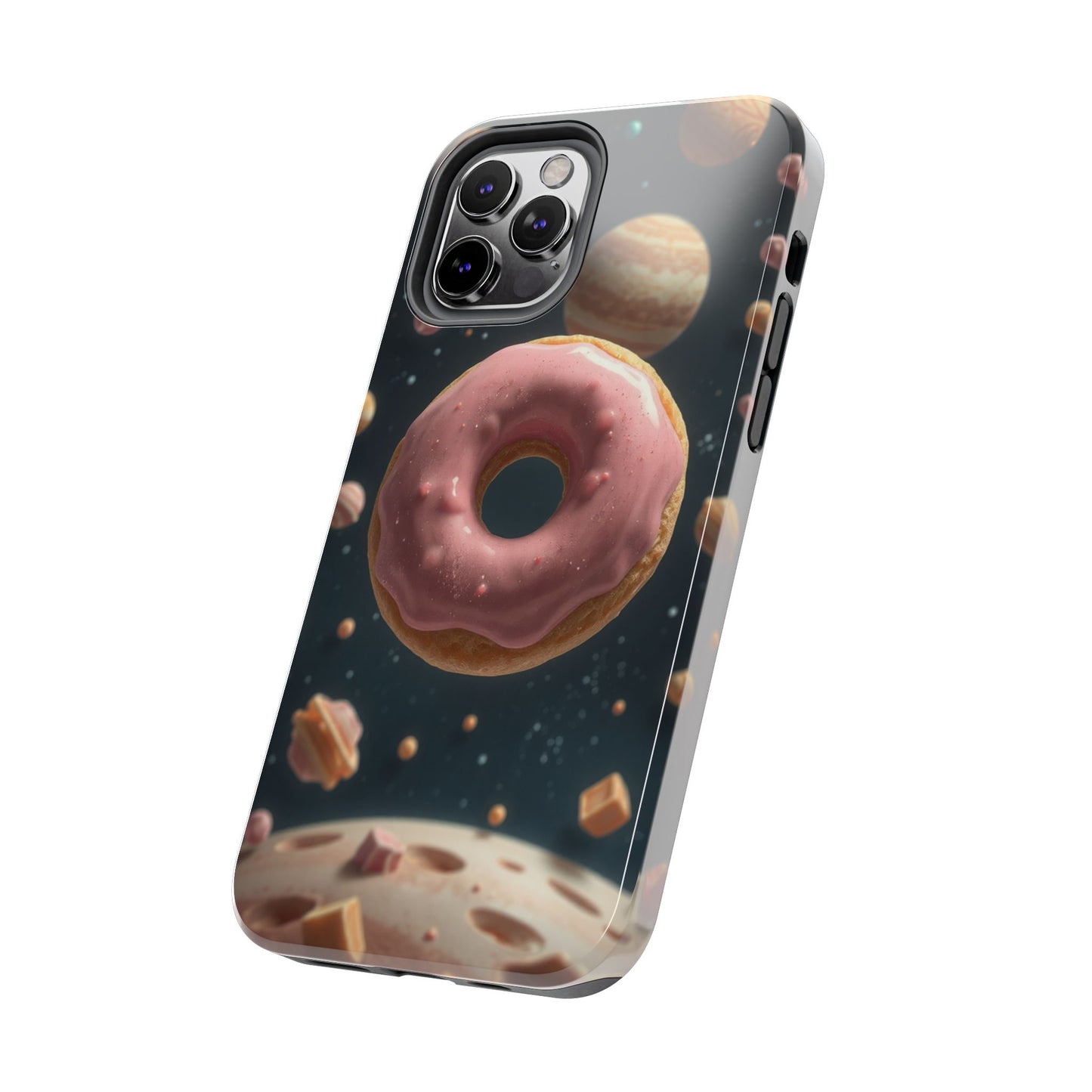 Galaxy Donut Tough Phone Case - Durable & Stylish Protective Cover