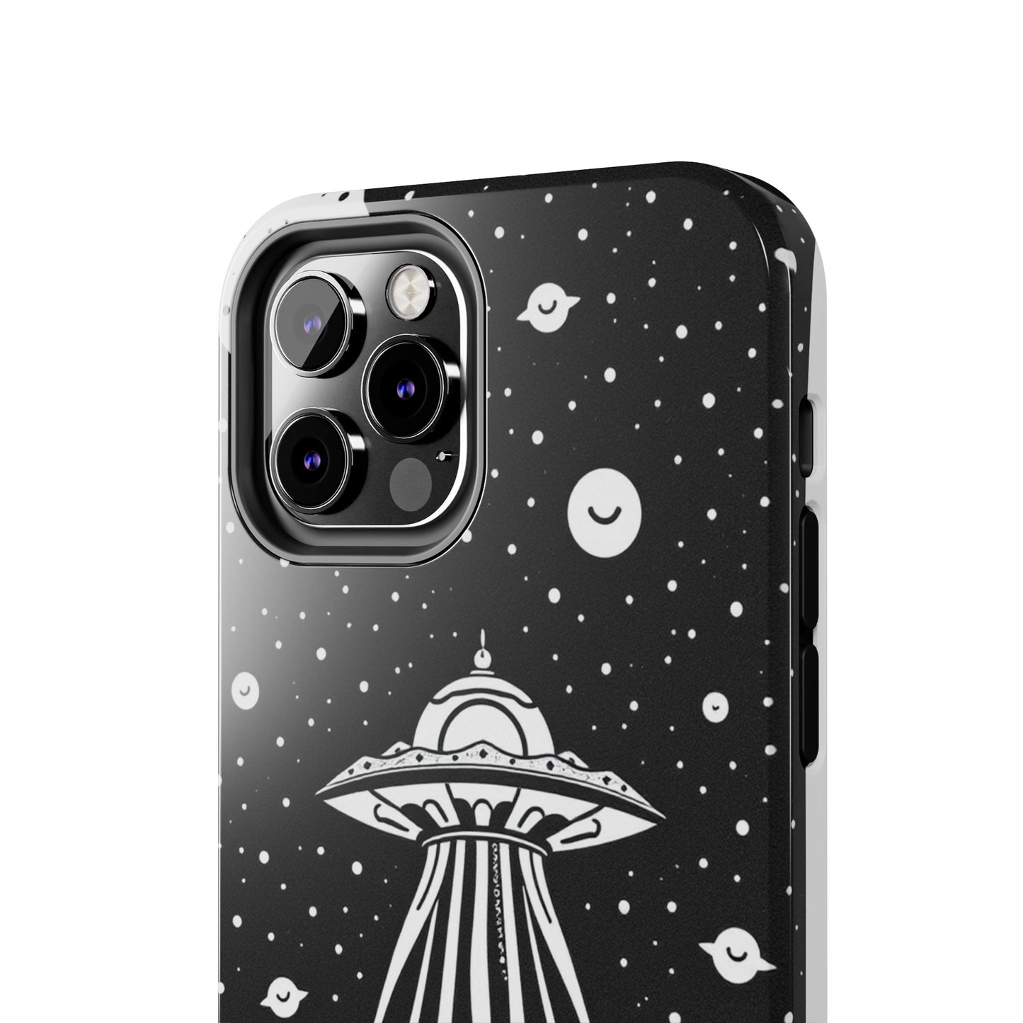 Galaxy UFO Tough Phone Case - Durable Protection with Unique Space Design