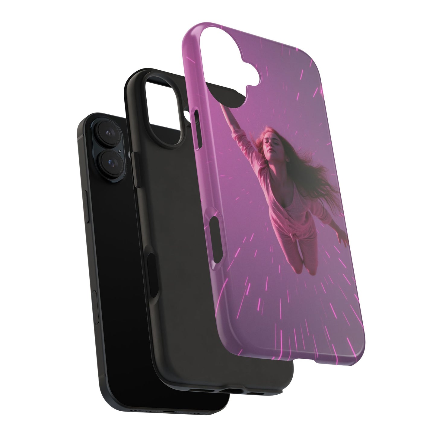 Inspirational Tough Phone Case - Cosmic Dreamer Design