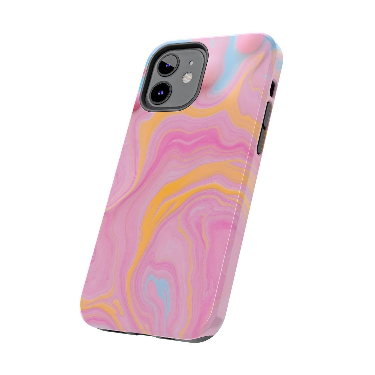Liquid Candy Abstract Tough Phone Case - Durable Protection with Artistic Design - for iPhone