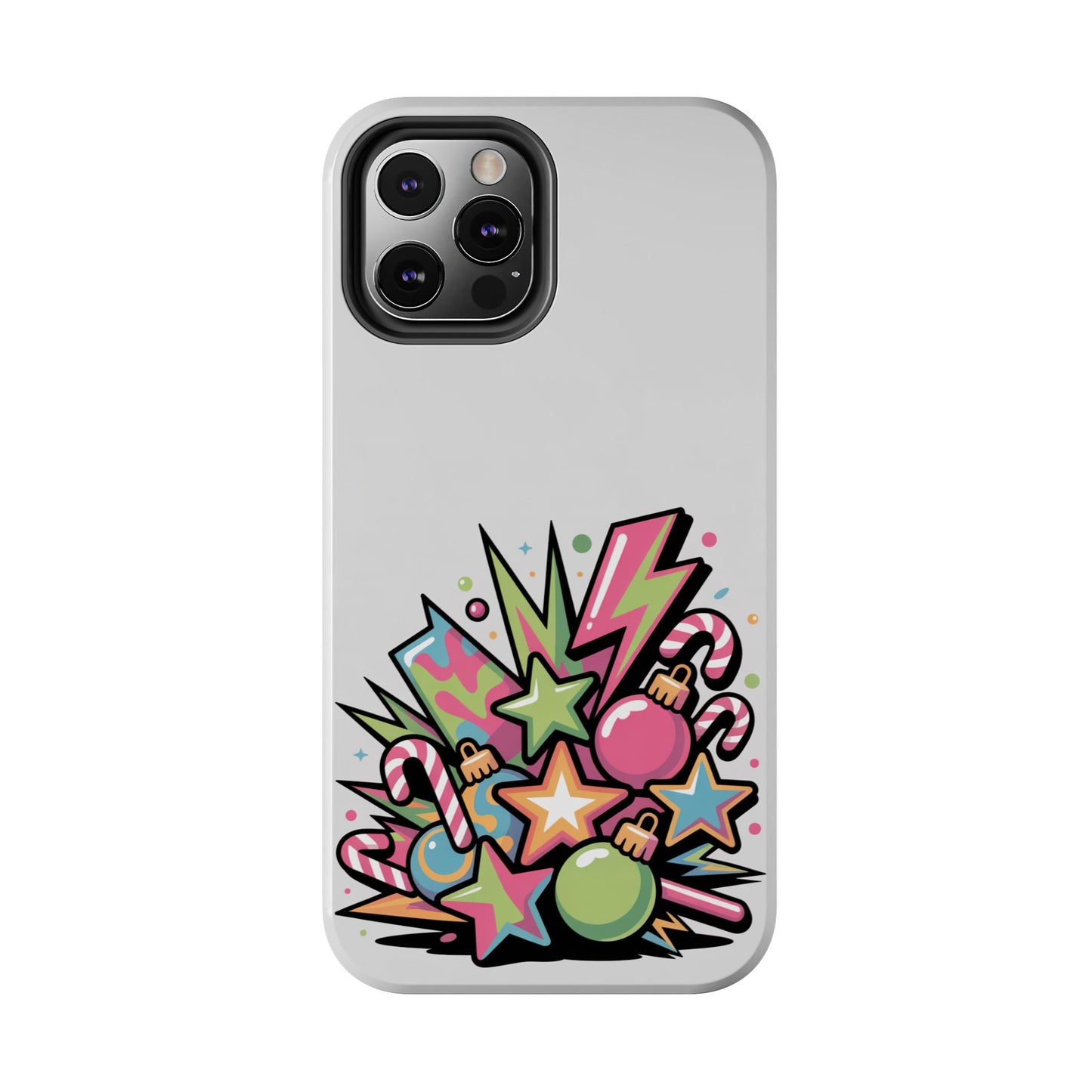 Colorful Explosion Retro Christmas Tough Phone Case