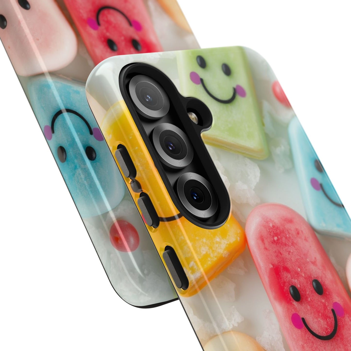 Cute Smile Popsicle Tough Phone Case - Fun Protection for Your Device