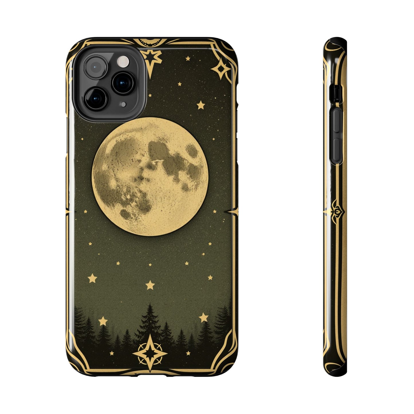 Celestial Moon Phone Case - Tough & Stylish for Star Lovers